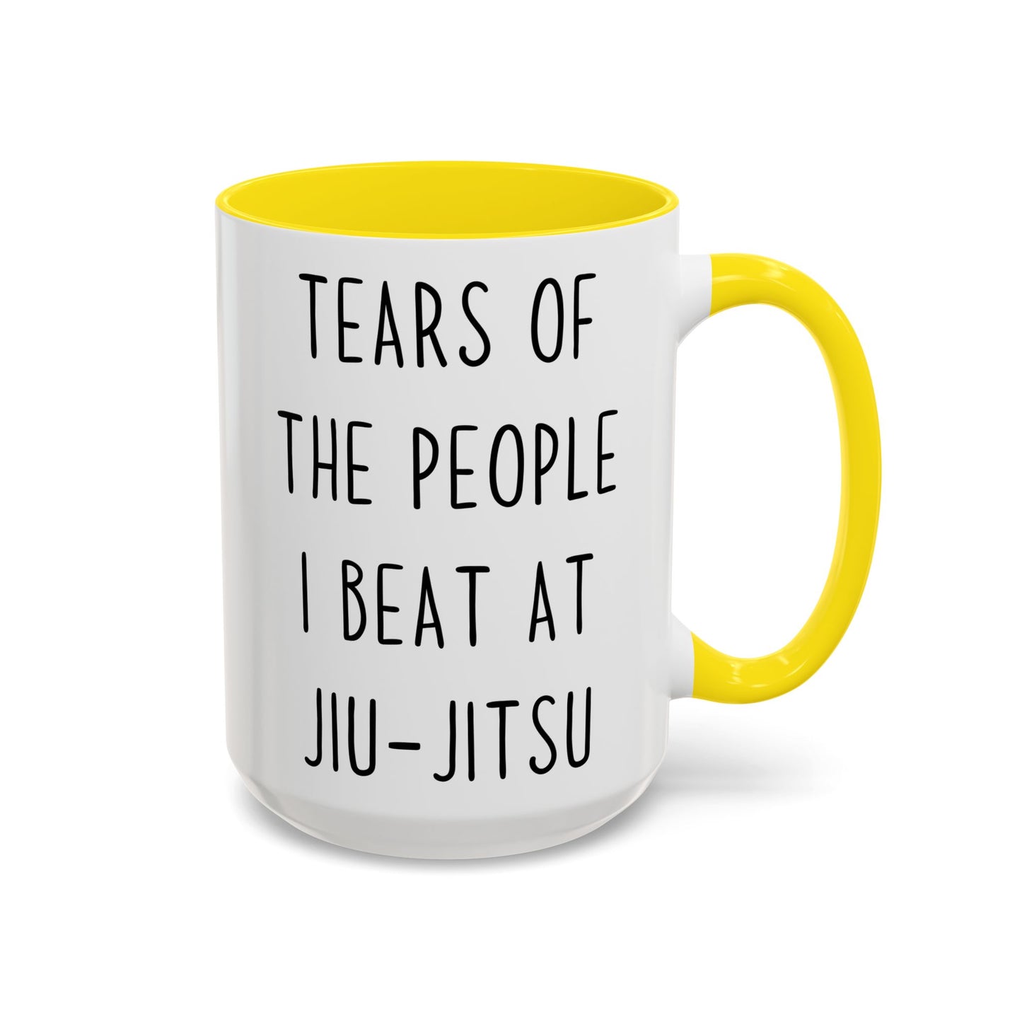 Jiu-Jitsu Mug | Tears of the People I Beat at Jiu-Jitsu Custom Made Coffee Cup