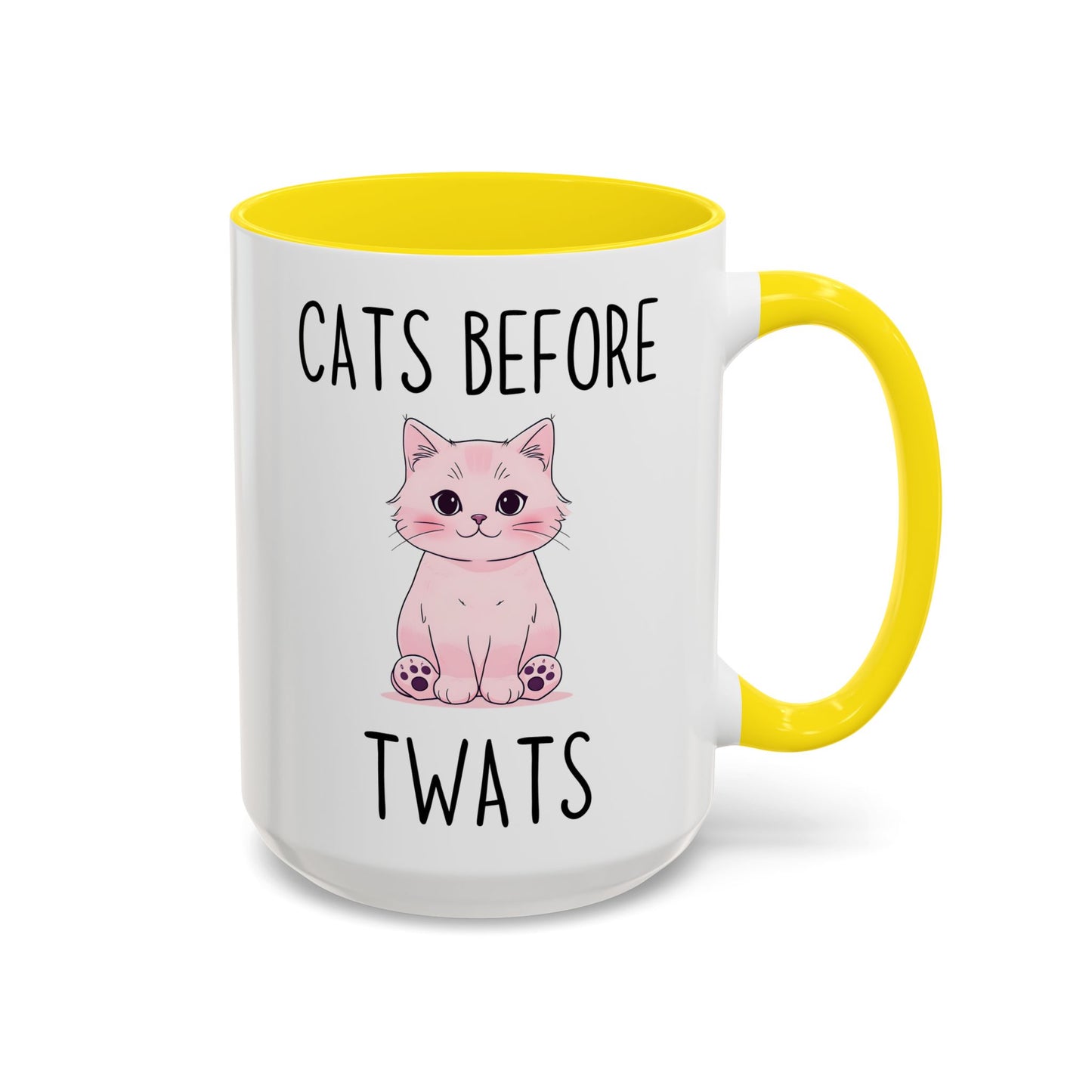 Cats Before People Mug | Funny Cat Lover Coffee Cup | Custom Made Sassy Gift