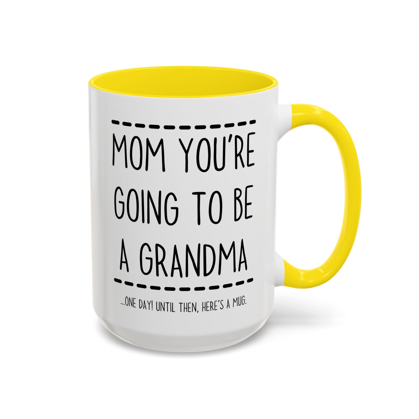 Mom, You’re Going to Be a Grandma Mug | Cute Pregnancy Announcement Mug | Custom Made Reveal Gift
