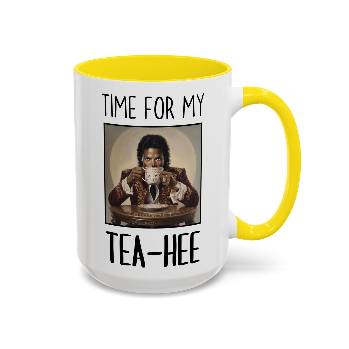Tea-Hee Funny Mug | Pop Culture Parody Tea Mug | Custom Made Coffee Cup | Humor Gift