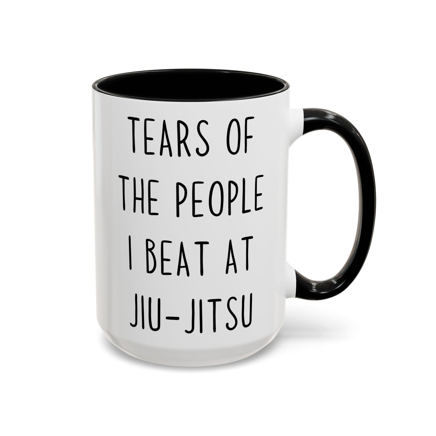 Jiu-Jitsu Mug | Tears of the People I Beat at Jiu-Jitsu Custom Made Coffee Cup