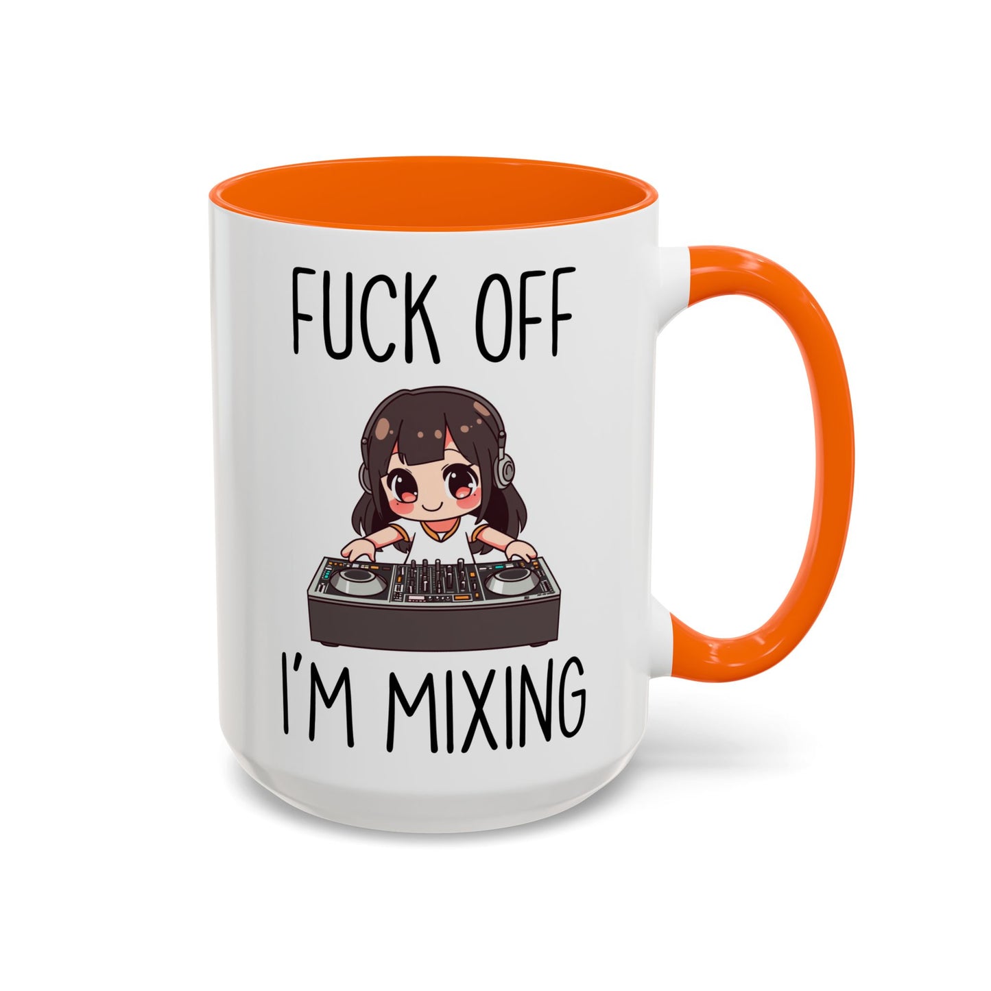 Back Off I’m Mixing DJ Mug | Funny DJ Gift | Custom Made Music Lover Coffee Cup