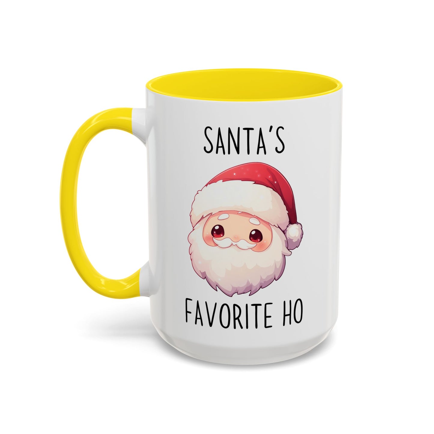 Santa’s Favorite Ho Ho Ho Funny Christmas Mug | Cute Santa Holiday Cup | Custom Made Gift for Her or Him