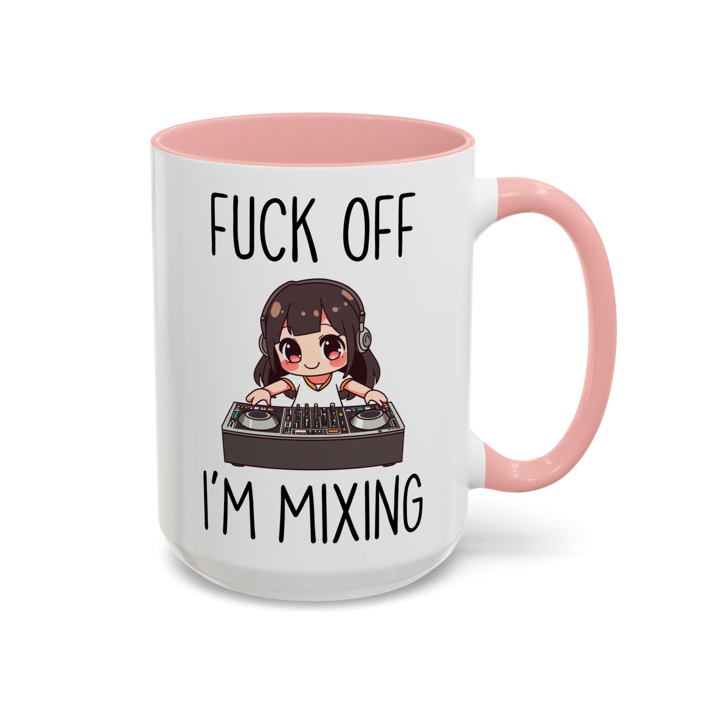 Back Off I’m Mixing DJ Mug | Funny DJ Gift | Custom Made Music Lover Coffee Cup