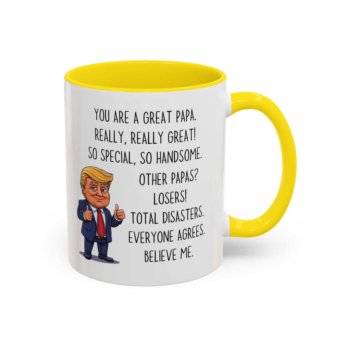 Funny Papa Mug – “You Are a Great Papa” Custom Made Coffee Cup | Father’s Day or Birthday Gift for Grandpa