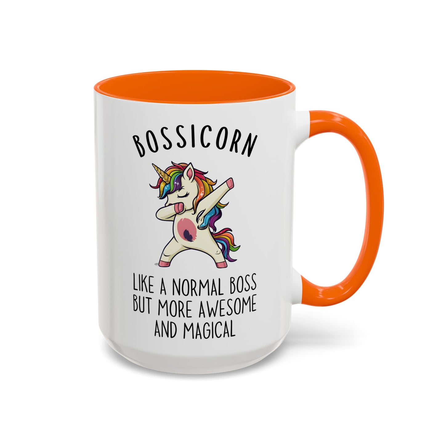 Bossicorn Funny Boss Mug | Magical Unicorn Boss Gift | Custom Made Cup for Managers & Coworkers