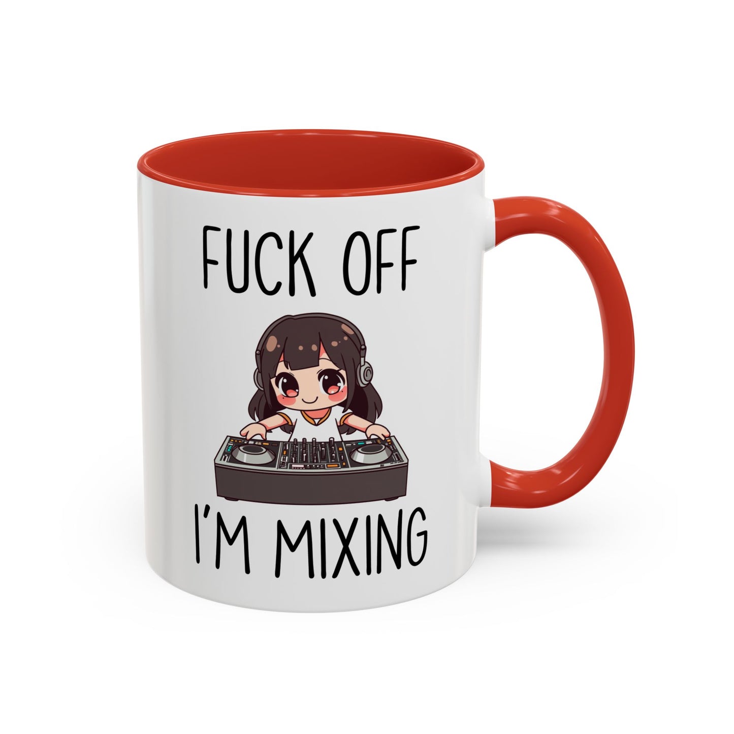 Back Off I’m Mixing DJ Mug | Funny DJ Gift | Custom Made Music Lover Coffee Cup