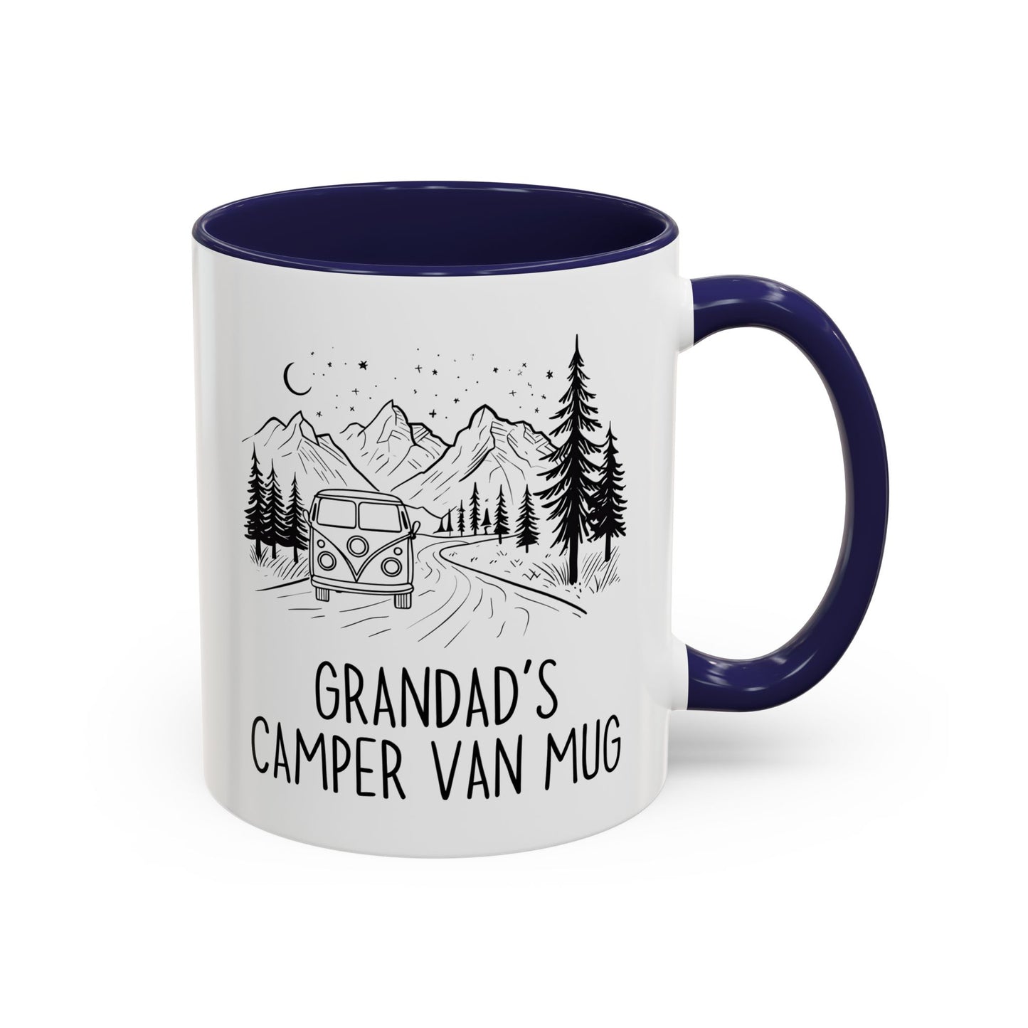 Grandad’s Camper Van Mug | Adventure Coffee Cup for Grandads | Custom Made Camping Gift