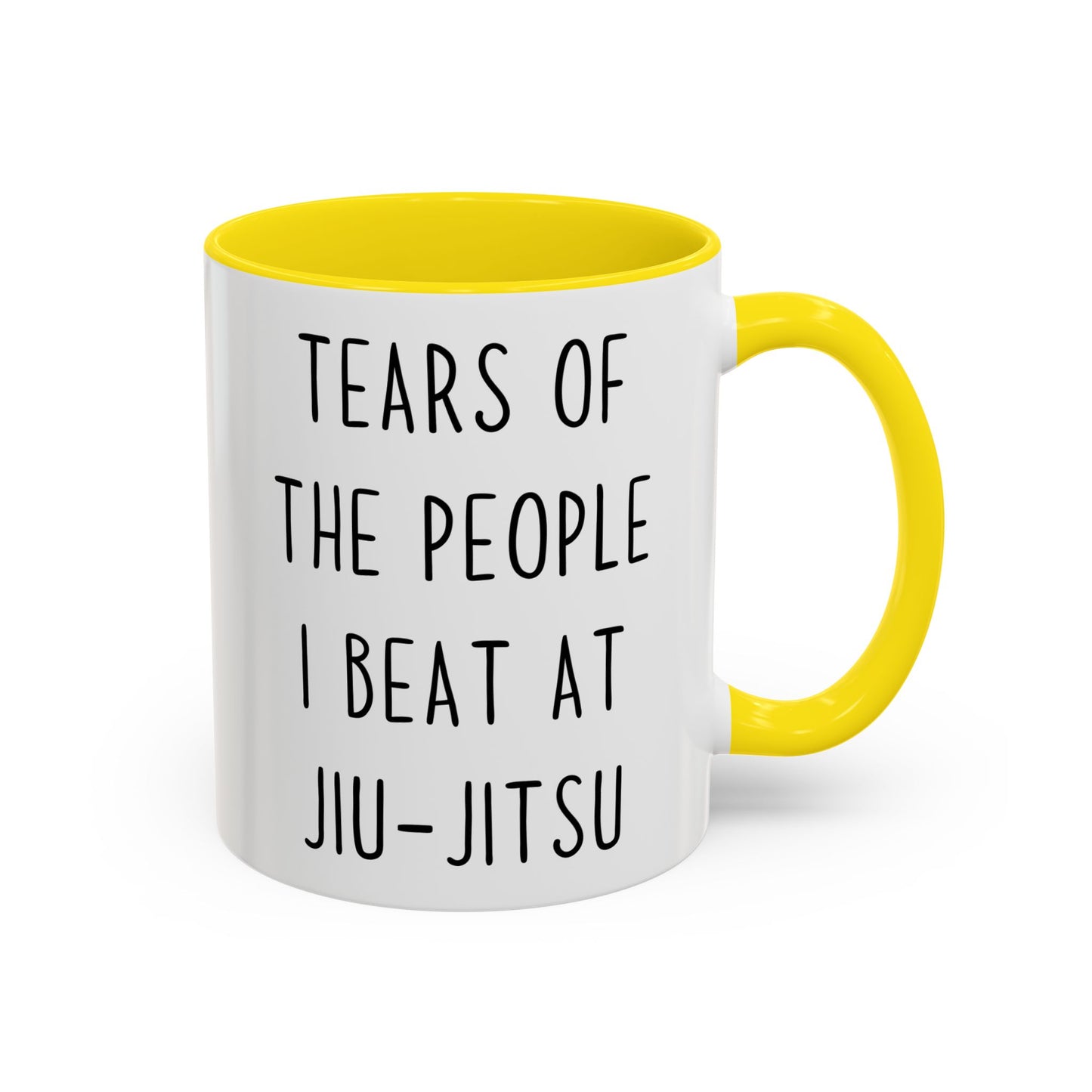 Jiu-Jitsu Mug | Tears of the People I Beat at Jiu-Jitsu Custom Made Coffee Cup