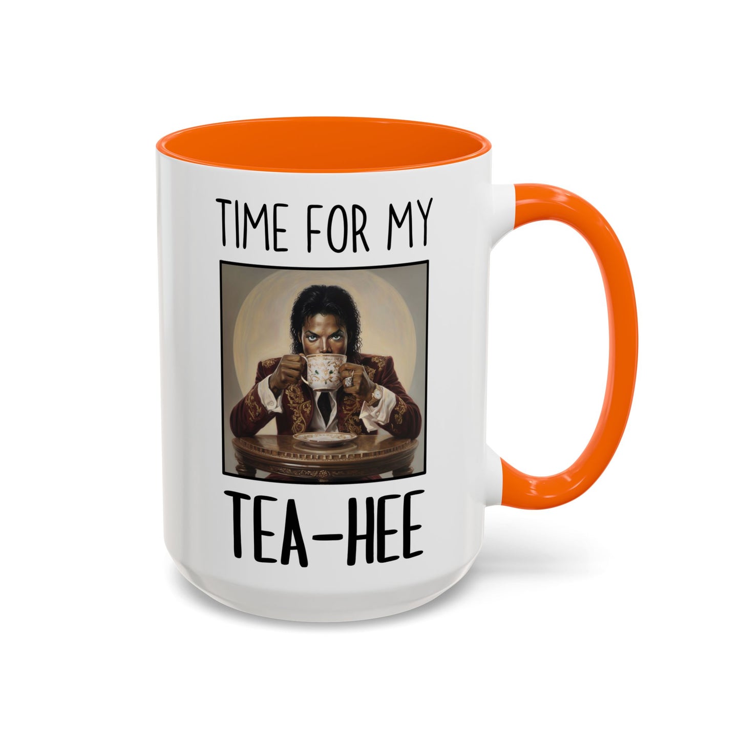 Tea-Hee Funny Mug | Pop Culture Parody Tea Mug | Custom Made Coffee Cup | Humor Gift