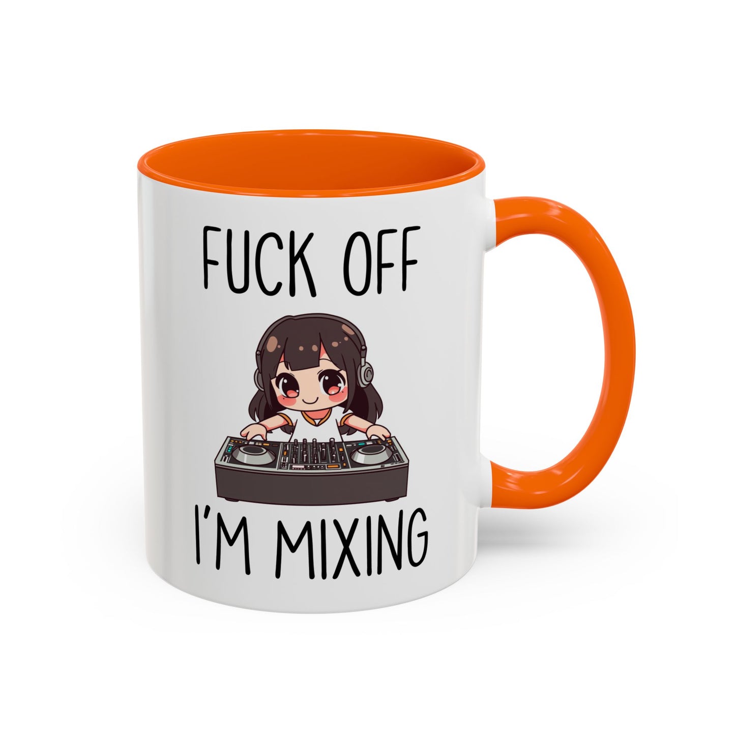 Back Off I’m Mixing DJ Mug | Funny DJ Gift | Custom Made Music Lover Coffee Cup