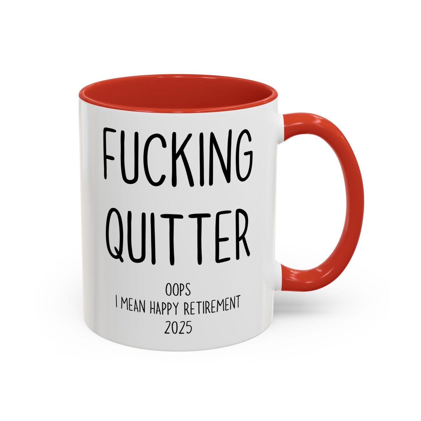 Funny Retirement Mug | Custom Made “Legendary Quitter” Coffee Cup | Humorous Coworker Leaving Gift