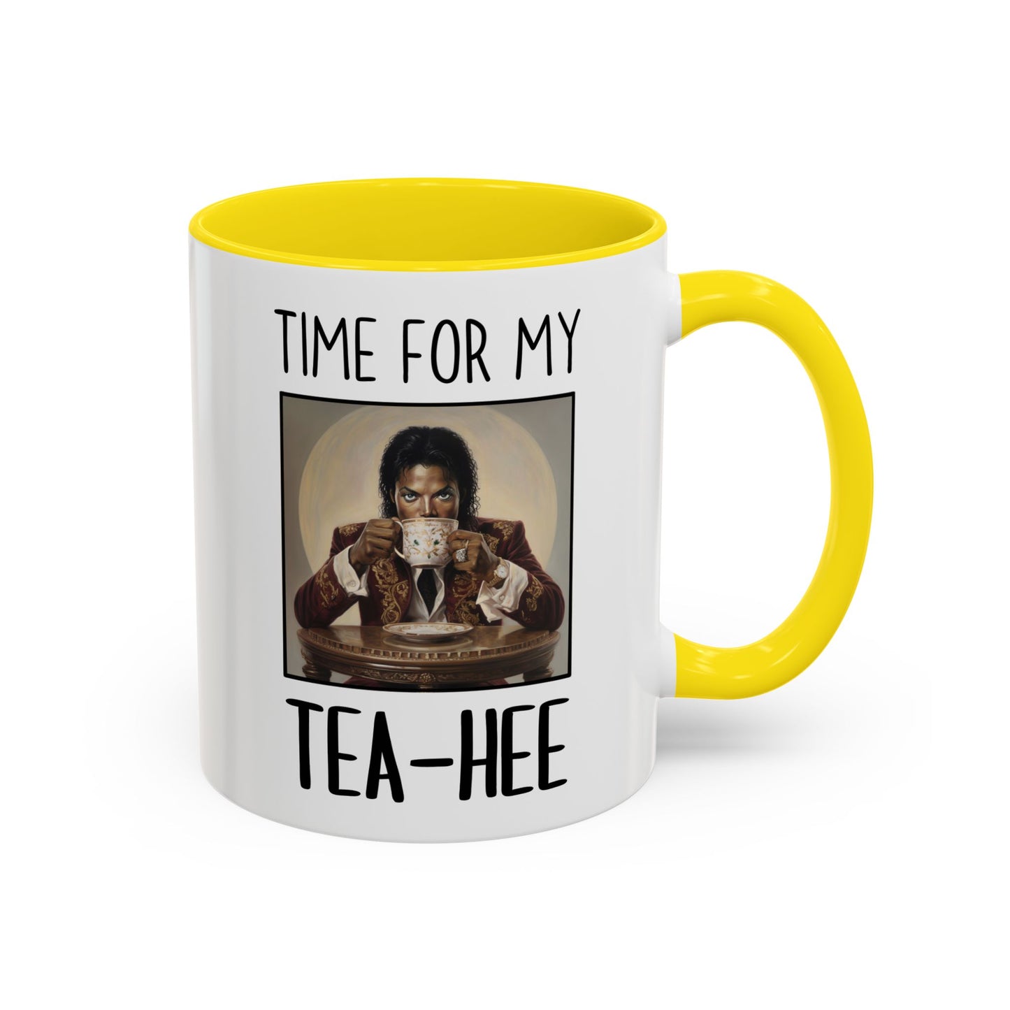 Tea-Hee Funny Mug | Pop Culture Parody Tea Mug | Custom Made Coffee Cup | Humor Gift