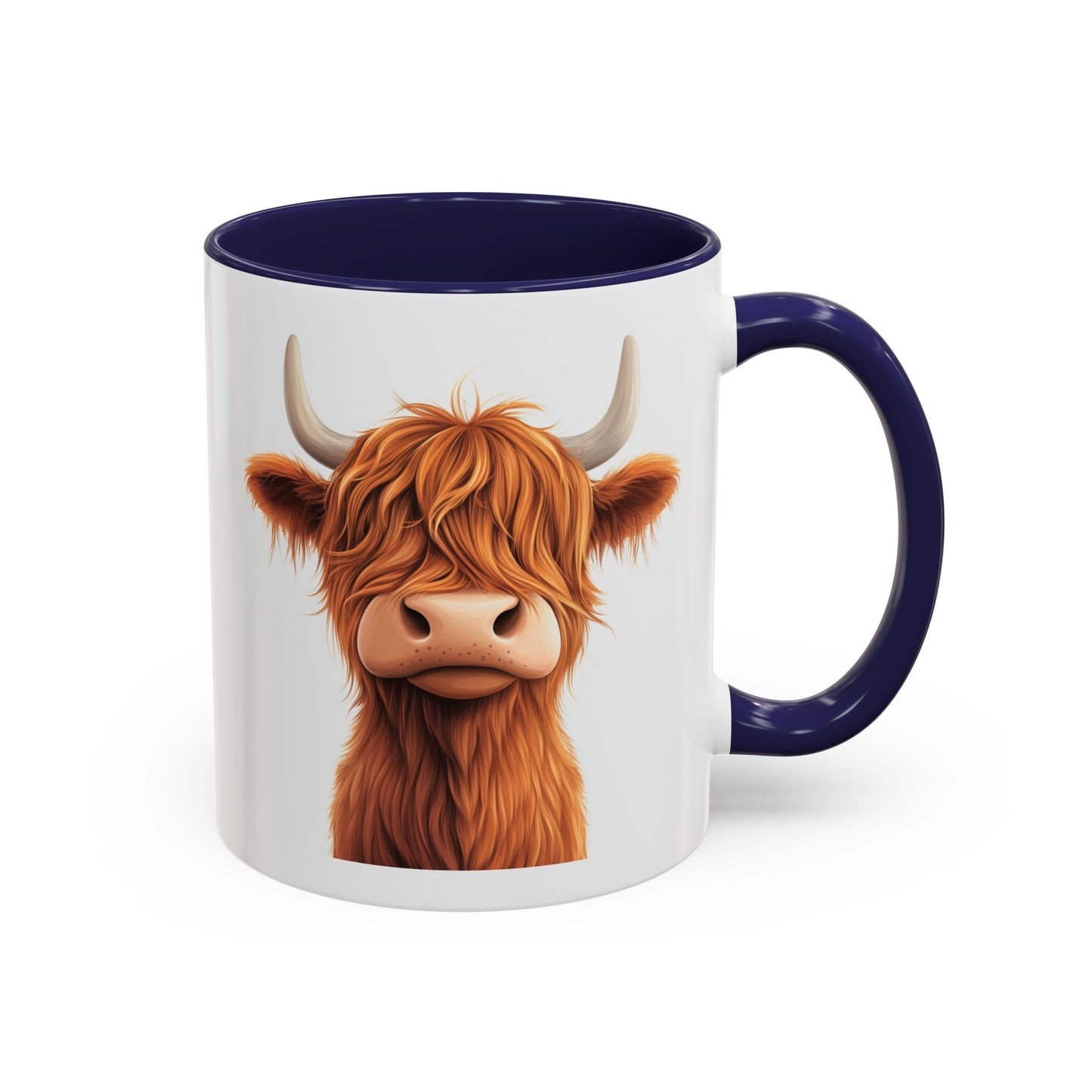 Highland Cow Mug | Custom Made Farmhouse Coffee Cup for Animal Lovers
