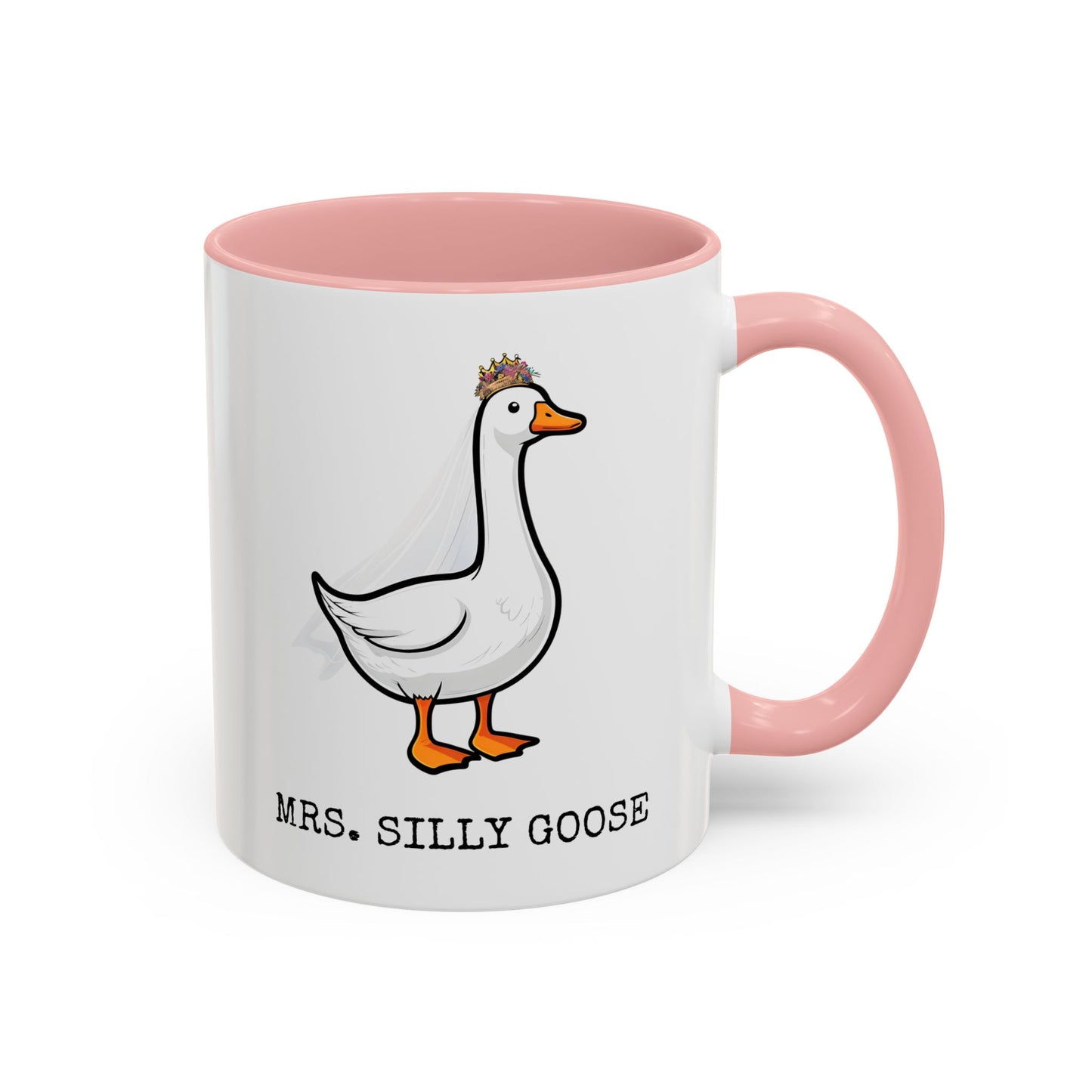 Mrs. Silly Goose Funny Mug | Custom Made Coffee Cup for Animal Lovers, Wives & Friends