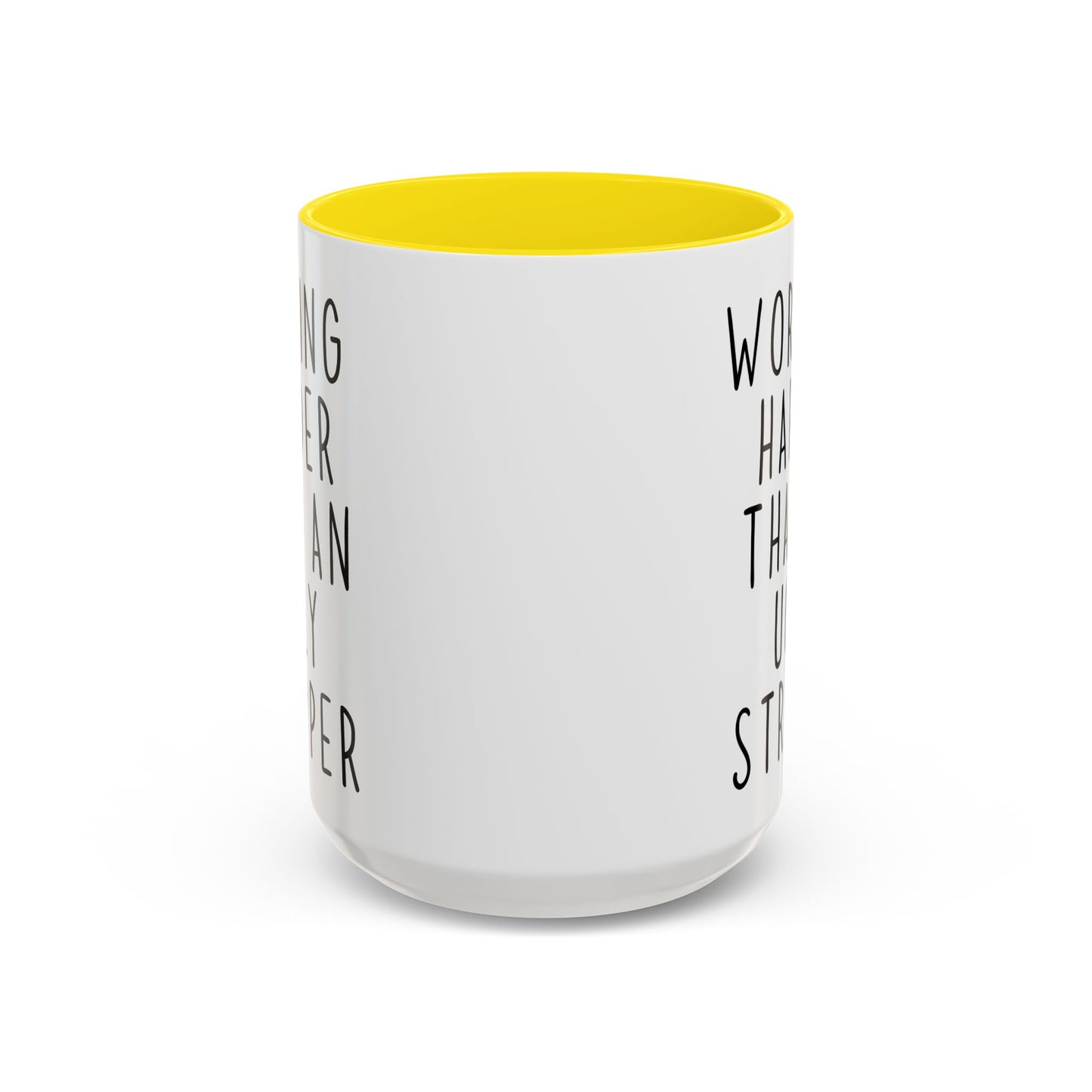 Working Harder Than My Coffee Mug | Funny Work Humor Cup | Custom Made Office Gift