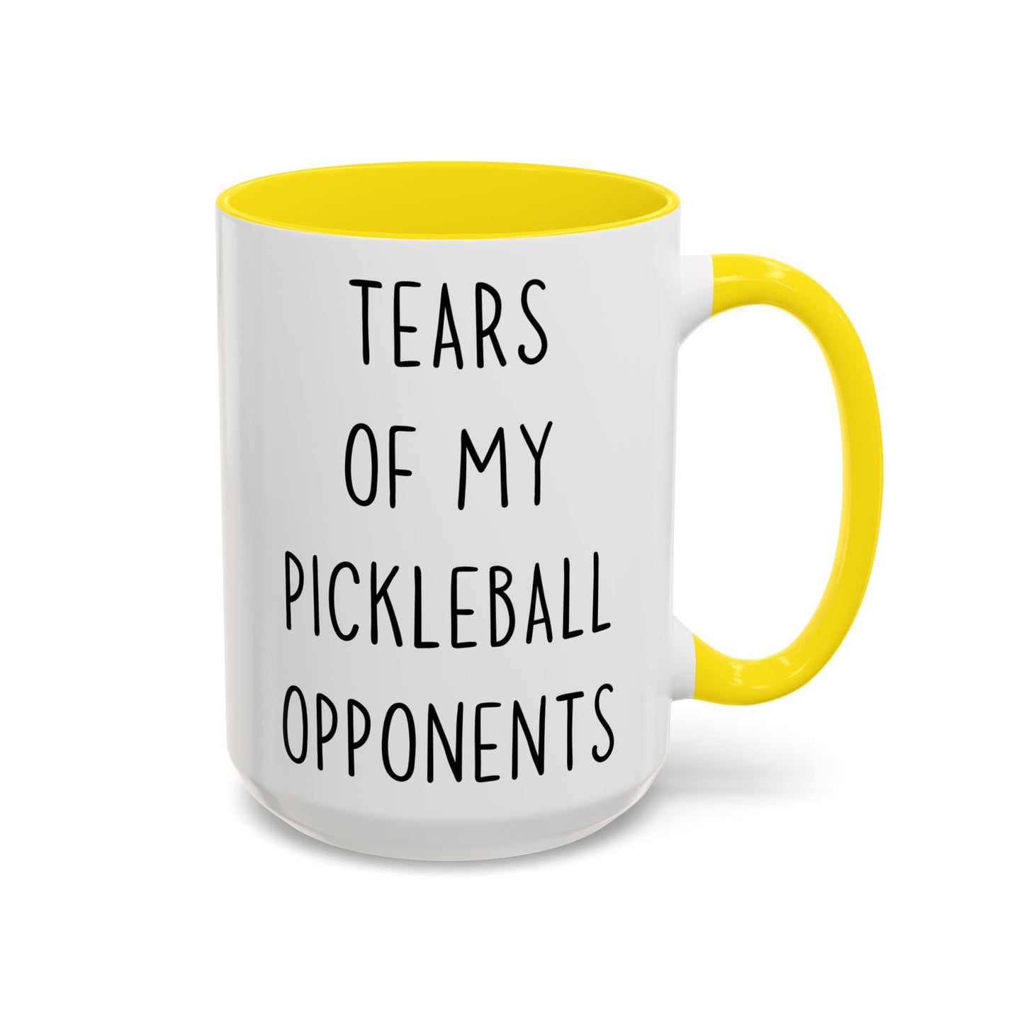 Pickleball Mug | Tears of My Pickleball Opponents Custom Made Coffee Cup