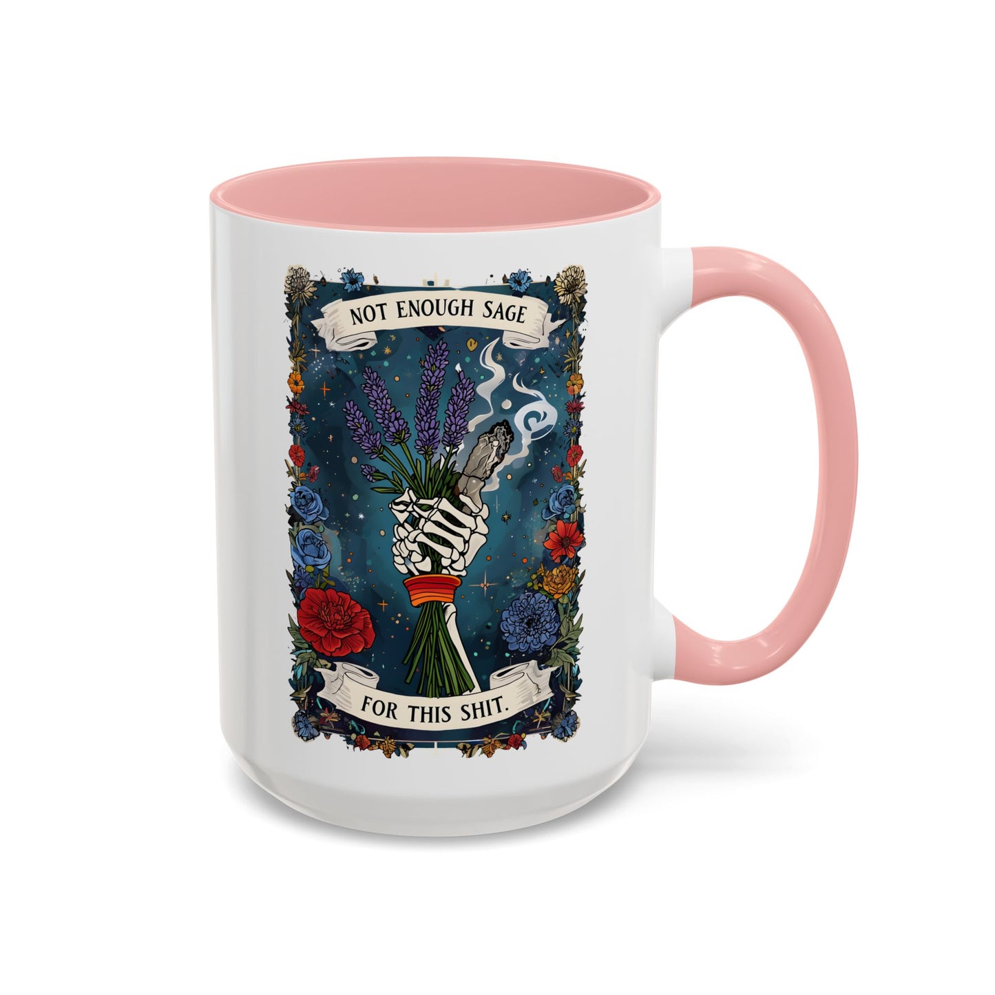 Not Enough Sage For This Stuff Mug | Funny Witchy Coffee Cup | Custom Made Mystic Gift