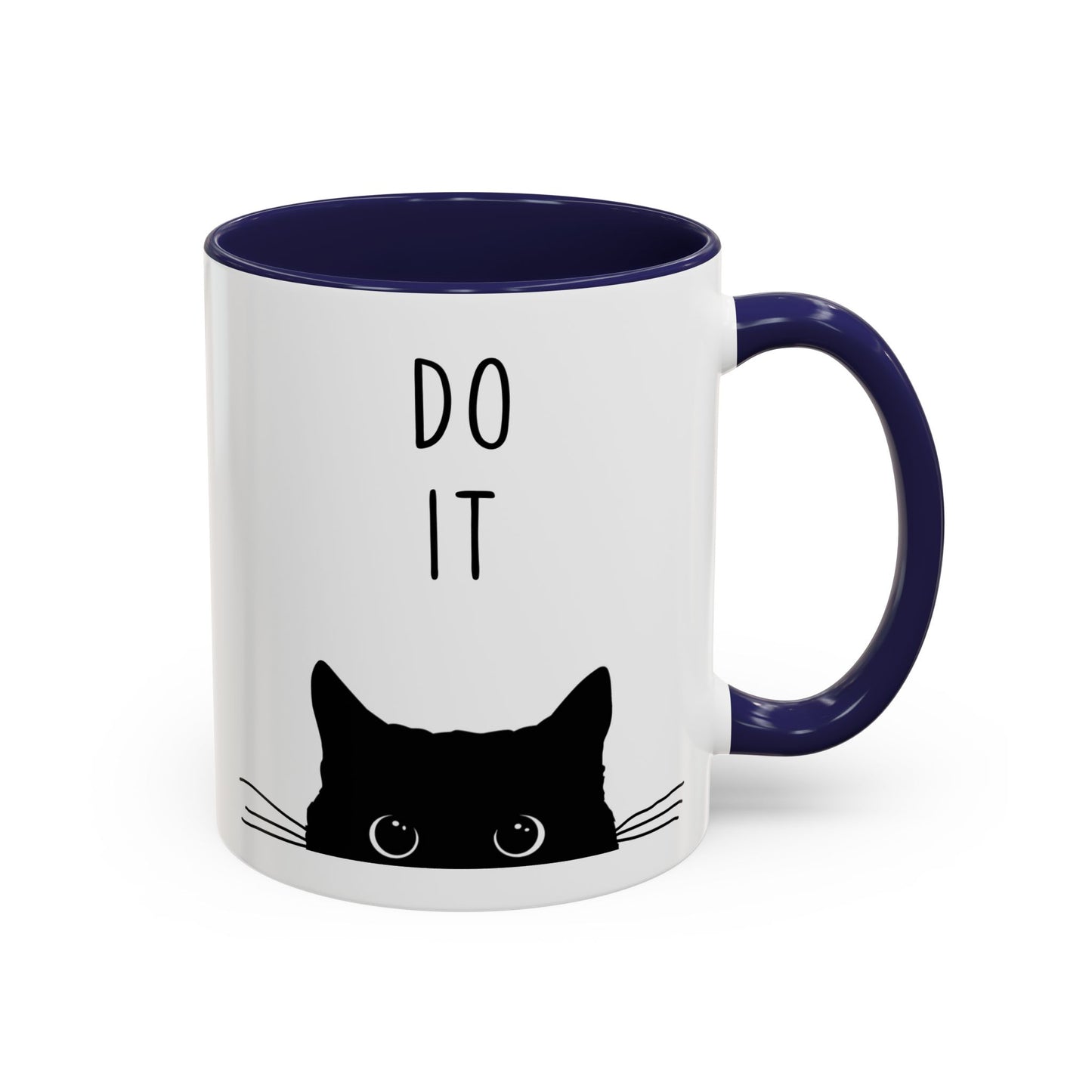 “Do It” Funny Cat Mug | Custom Made Coffee Cup for Cat Lovers & Pet Owners