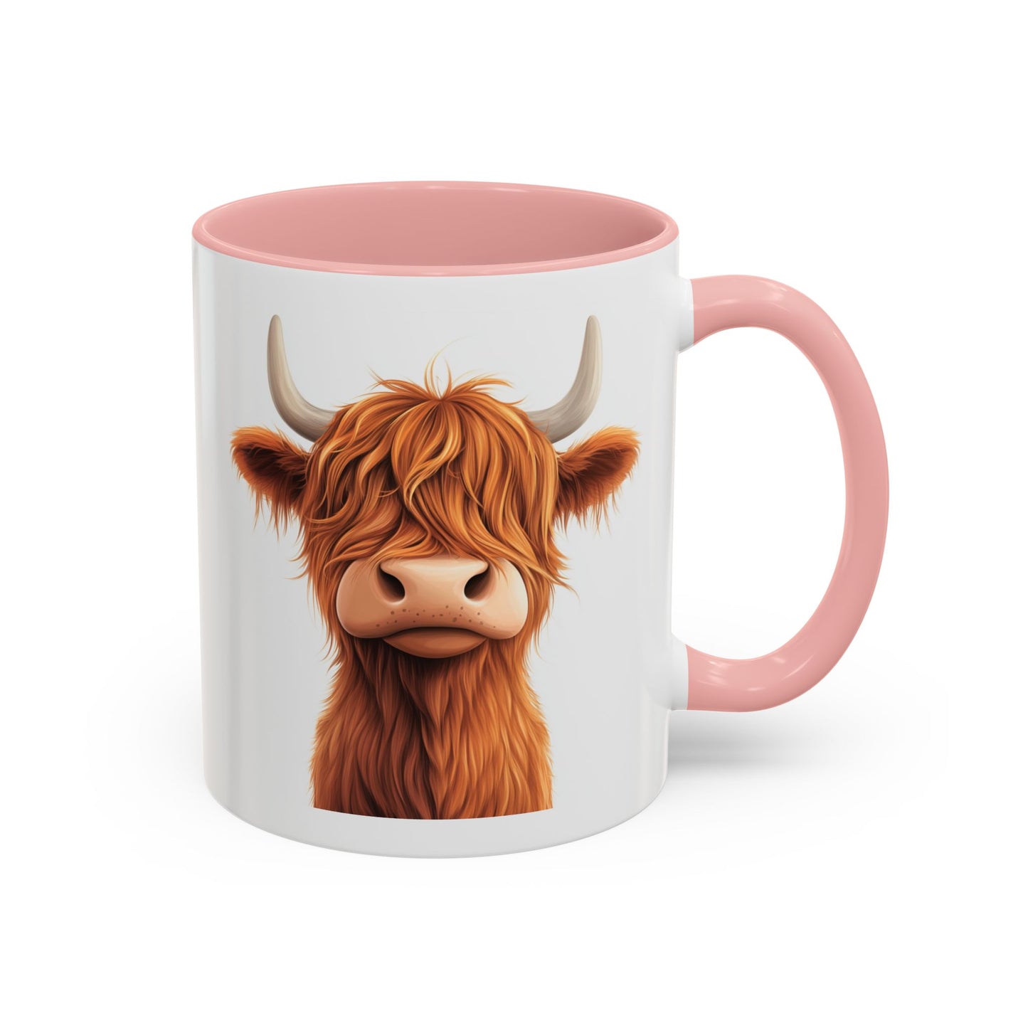 Highland Cow Mug | Custom Made Farmhouse Coffee Cup for Animal Lovers