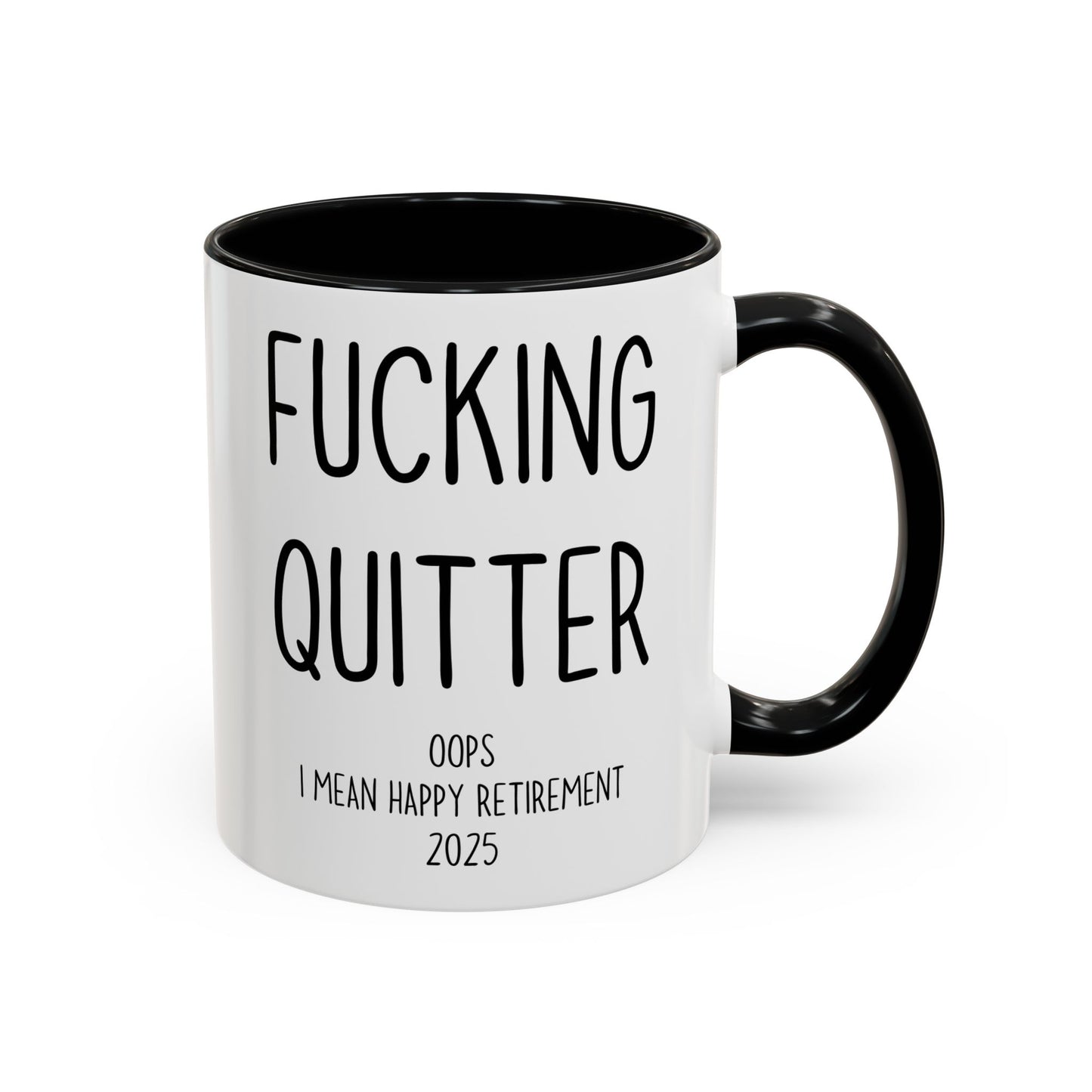 Funny Retirement Mug | Custom Made “Legendary Quitter” Coffee Cup | Humorous Coworker Leaving Gift
