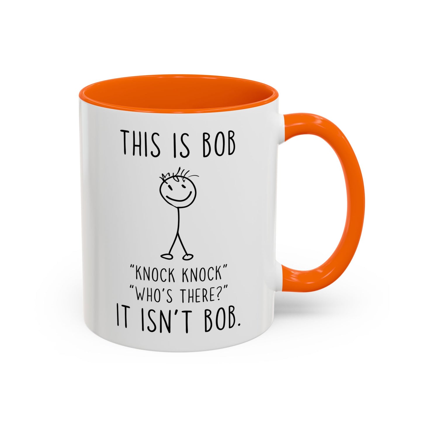 This Is Bob Mug | Funny Stick Figure Coffee Cup | Custom Made Gift for Friends & Coworkers