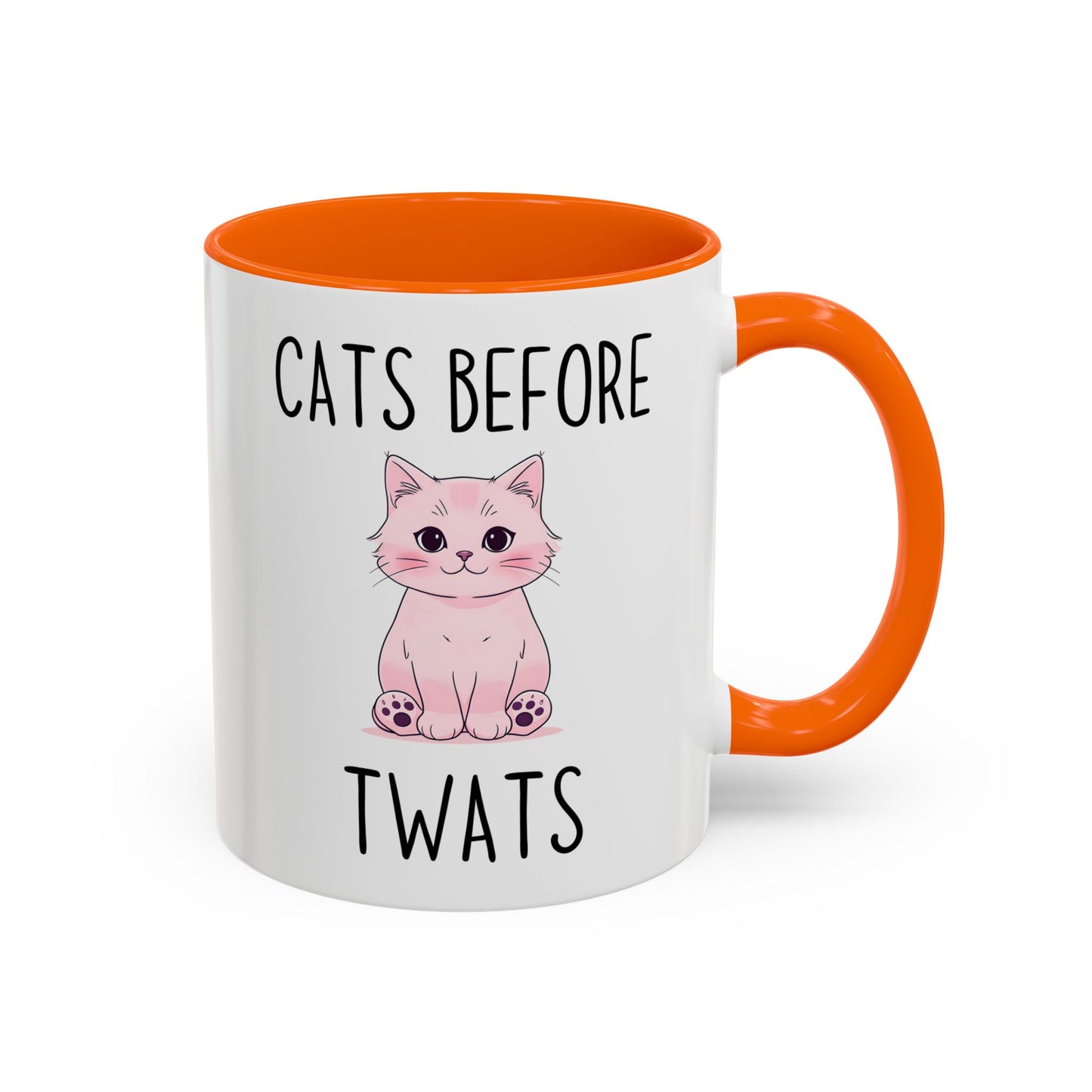 Cats Before People Mug | Funny Cat Lover Coffee Cup | Custom Made Sassy Gift