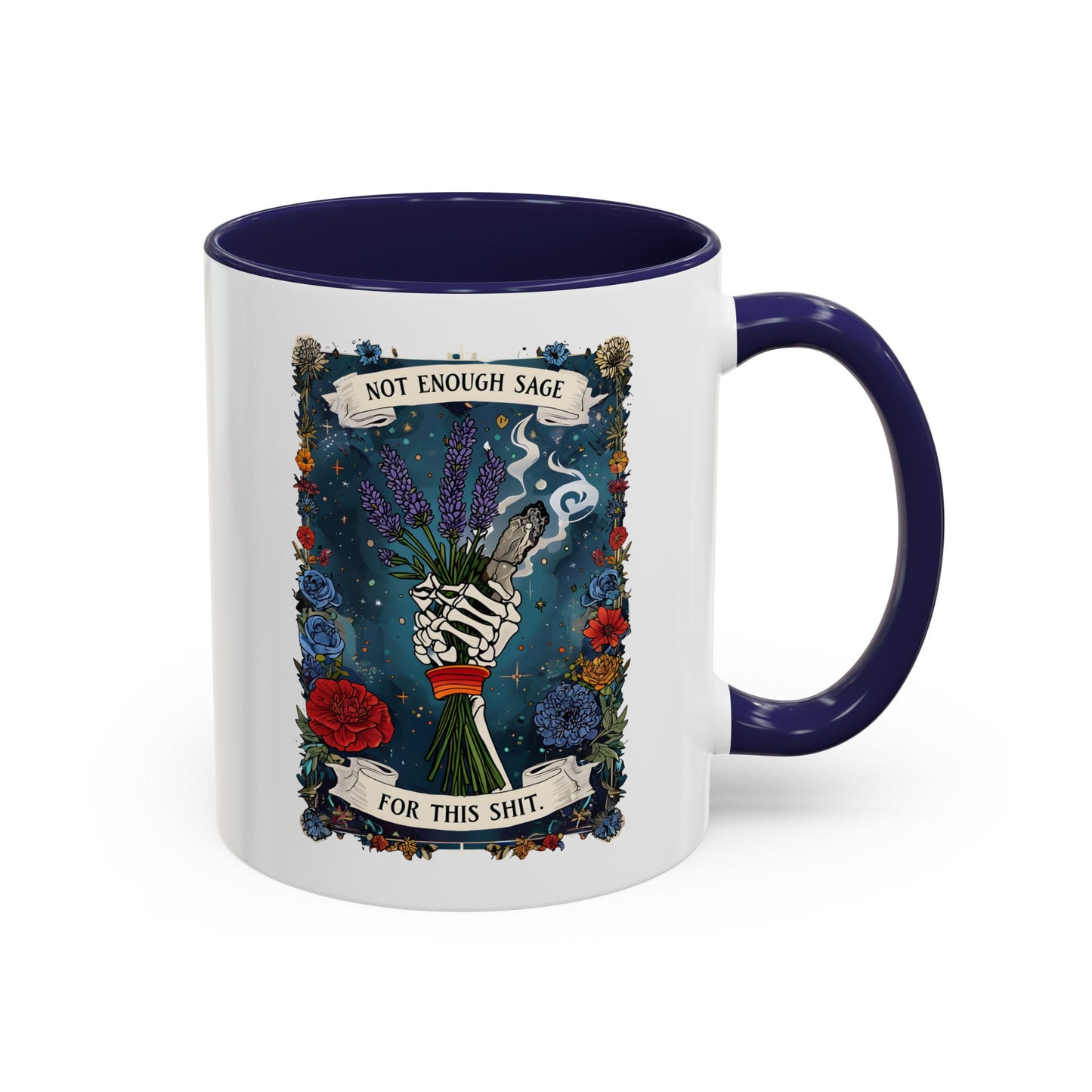 Not Enough Sage For This Stuff Mug | Funny Witchy Coffee Cup | Custom Made Mystic Gift