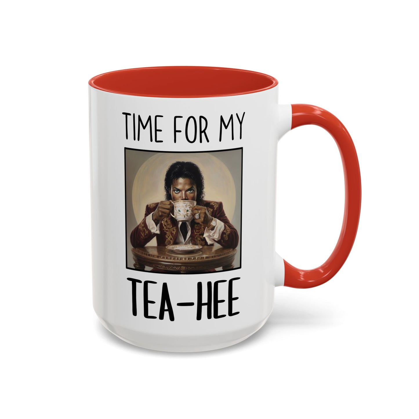 Tea-Hee Funny Mug | Pop Culture Parody Tea Mug | Custom Made Coffee Cup | Humor Gift