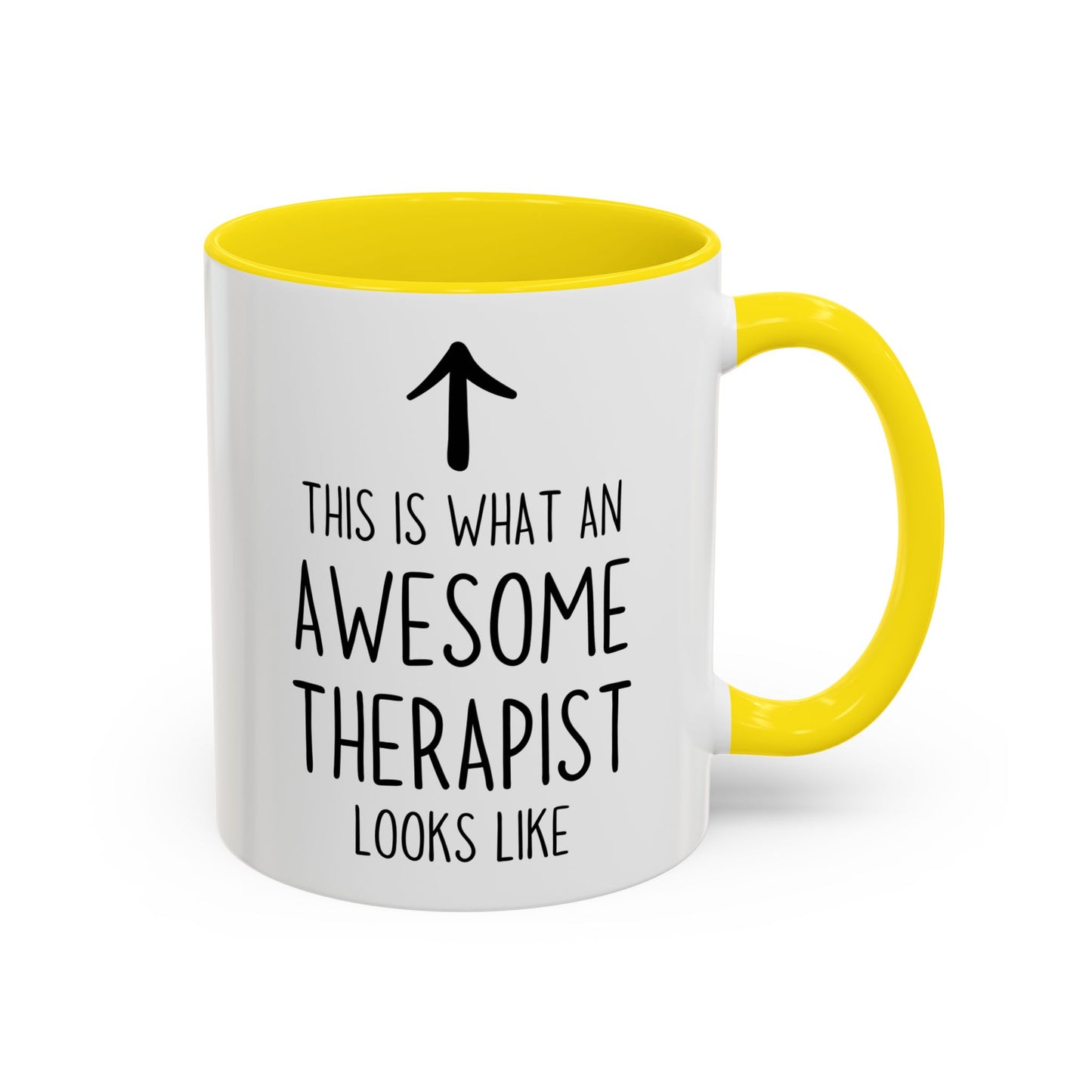 This Is What An Awesome Therapist Looks Like Mug | Custom Made Therapist Gift | Funny Psychology Coffee Cup