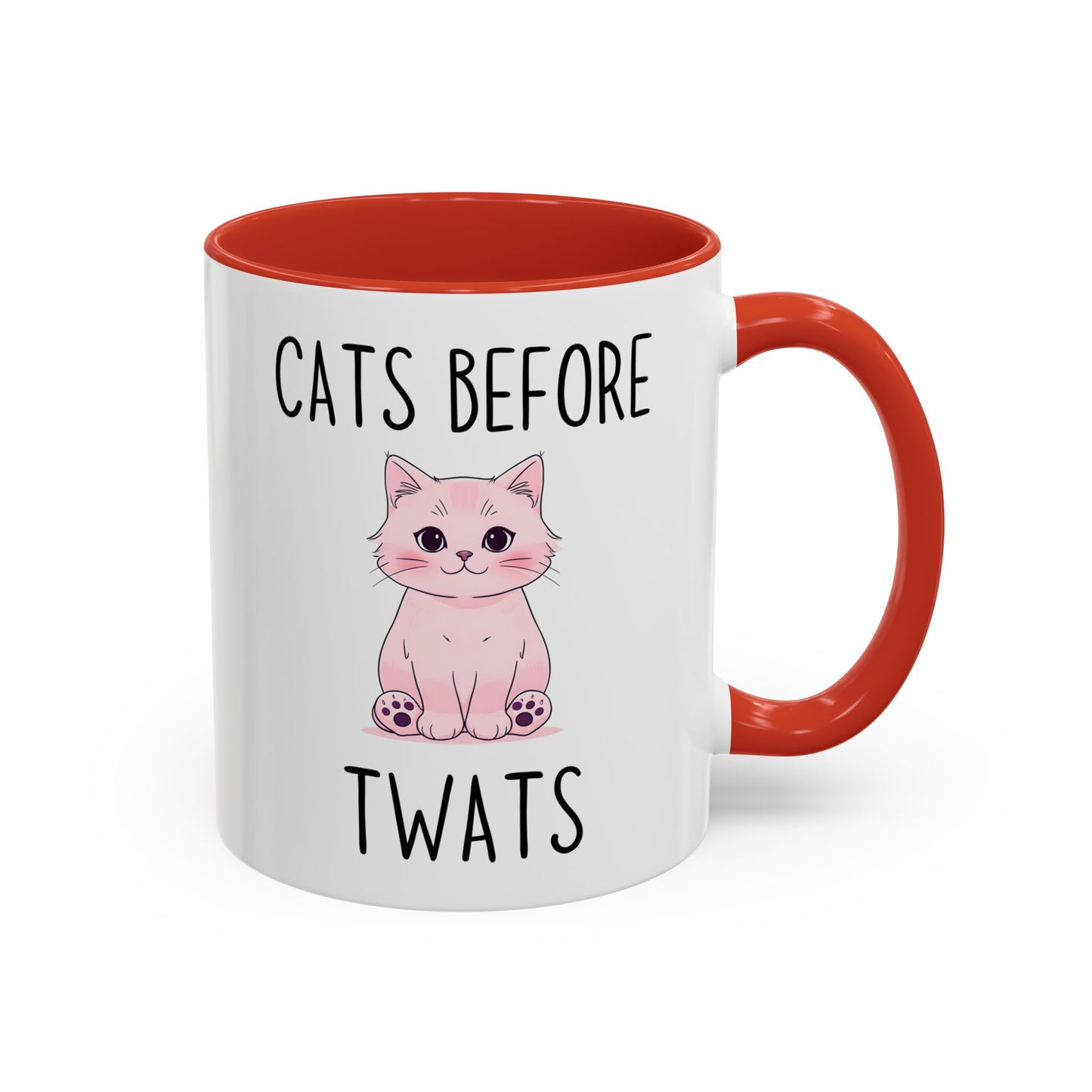Cats Before People Mug | Funny Cat Lover Coffee Cup | Custom Made Sassy Gift