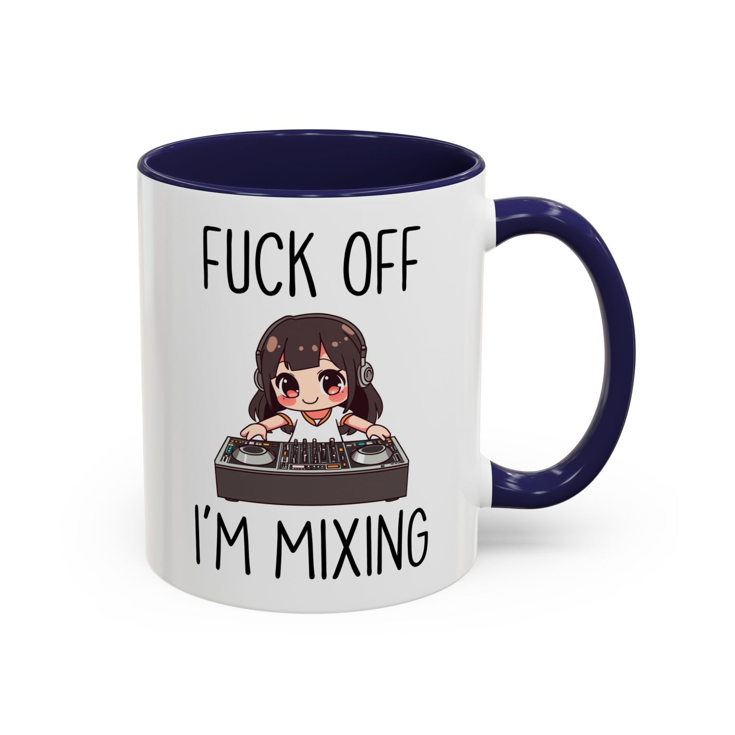 Back Off I’m Mixing DJ Mug | Funny DJ Gift | Custom Made Music Lover Coffee Cup