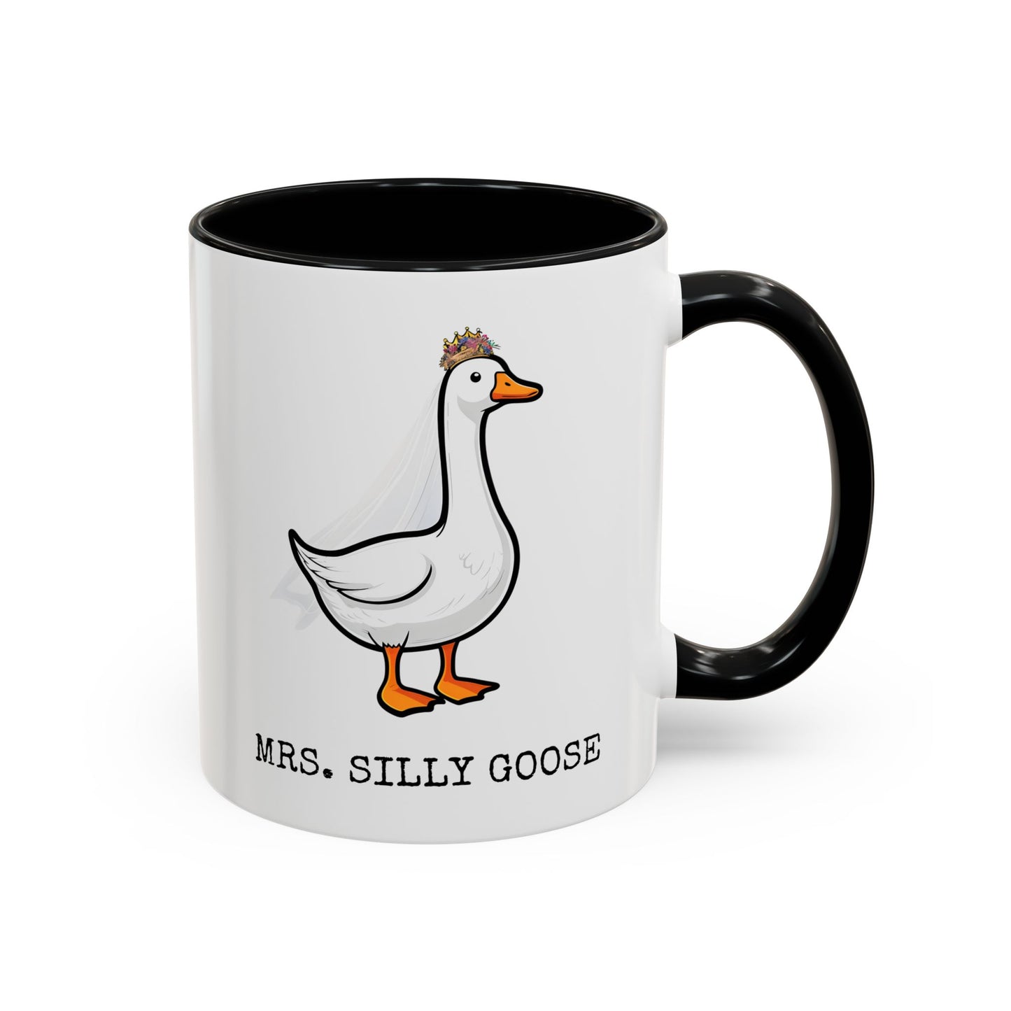 Mrs. Silly Goose Funny Mug | Custom Made Coffee Cup for Animal Lovers, Wives & Friends