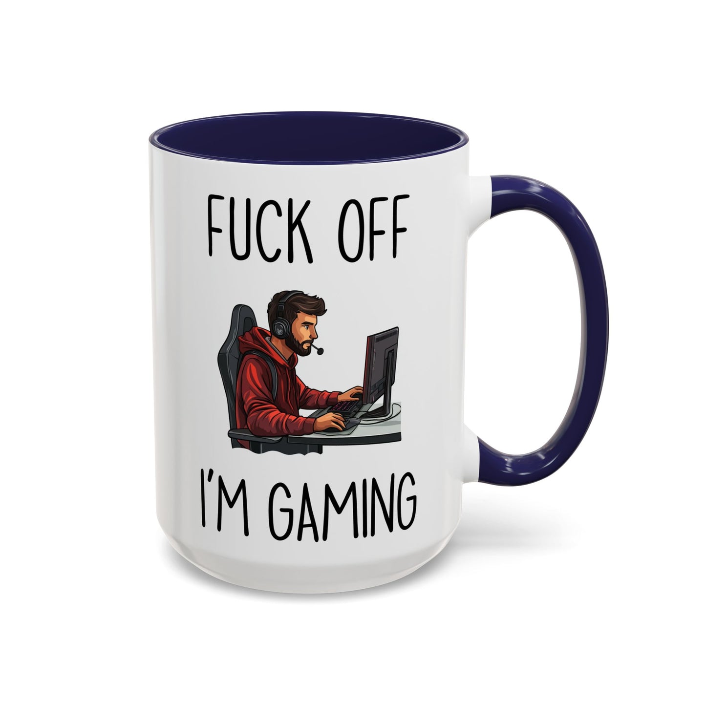 Back Off I’m Gaming Mug | Funny Gamer Gift | Custom Made Video Game Coffee Cup