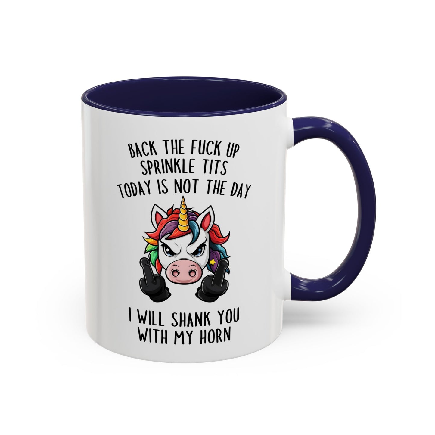 Back Up, Sparkle Pants Mug | Funny Unicorn Coffee Cup | Custom Made Sarcastic Gift