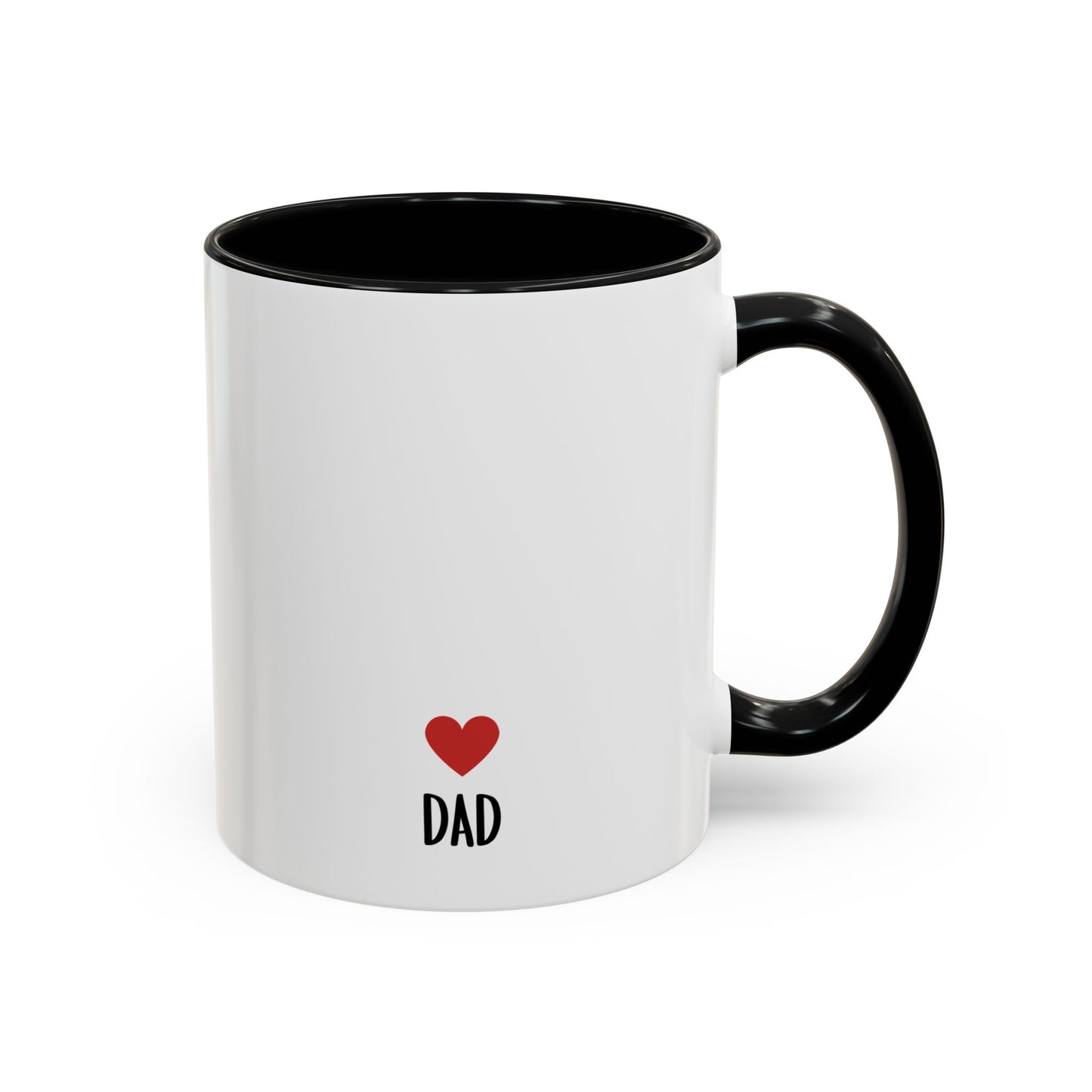 Heart Dad Mug – Minimalist Father’s Day Gift | Simple and Thoughtful Coffee Mug for Dad