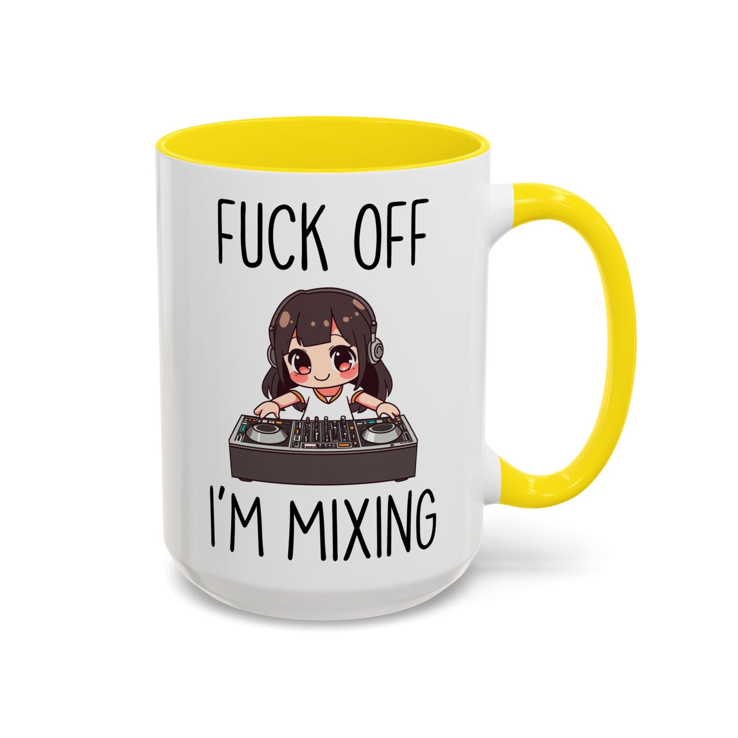 Back Off I’m Mixing DJ Mug | Funny DJ Gift | Custom Made Music Lover Coffee Cup