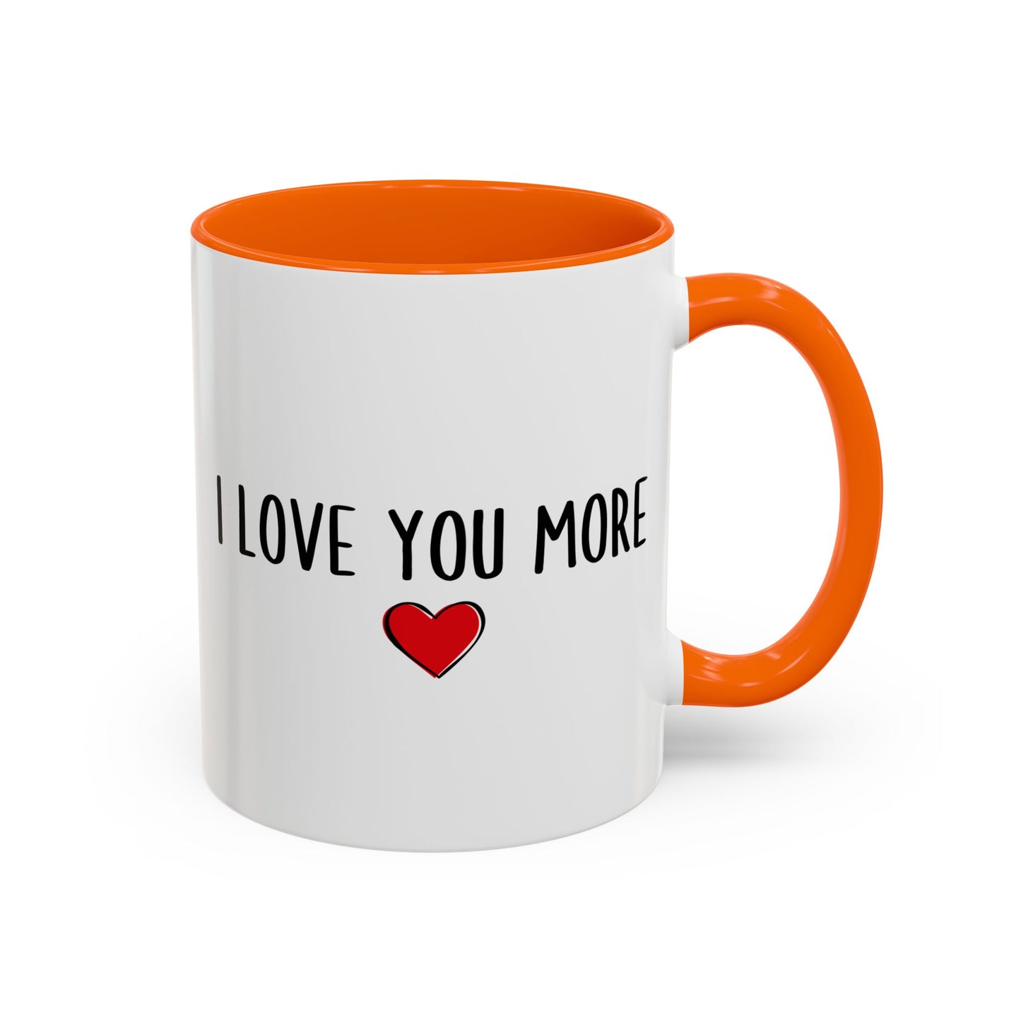 I Love You More Mug – Romantic Custom Made Coffee Cup | Cute Gift for Couples, Valentine’s Day, or Anniversary