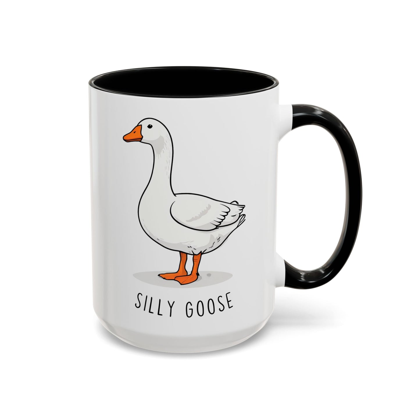 Silly Goose Mug – Funny Cute Goose Coffee Cup | Adorable Animal Mug | Custom Made Gift