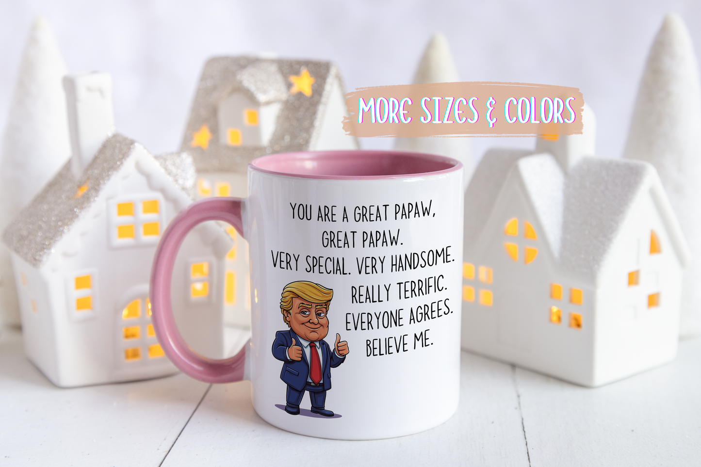 Funny Papaw Mug – “You Are a Great Papaw” Custom Made Coffee Cup | Gift for Grandpa or Father’s Day