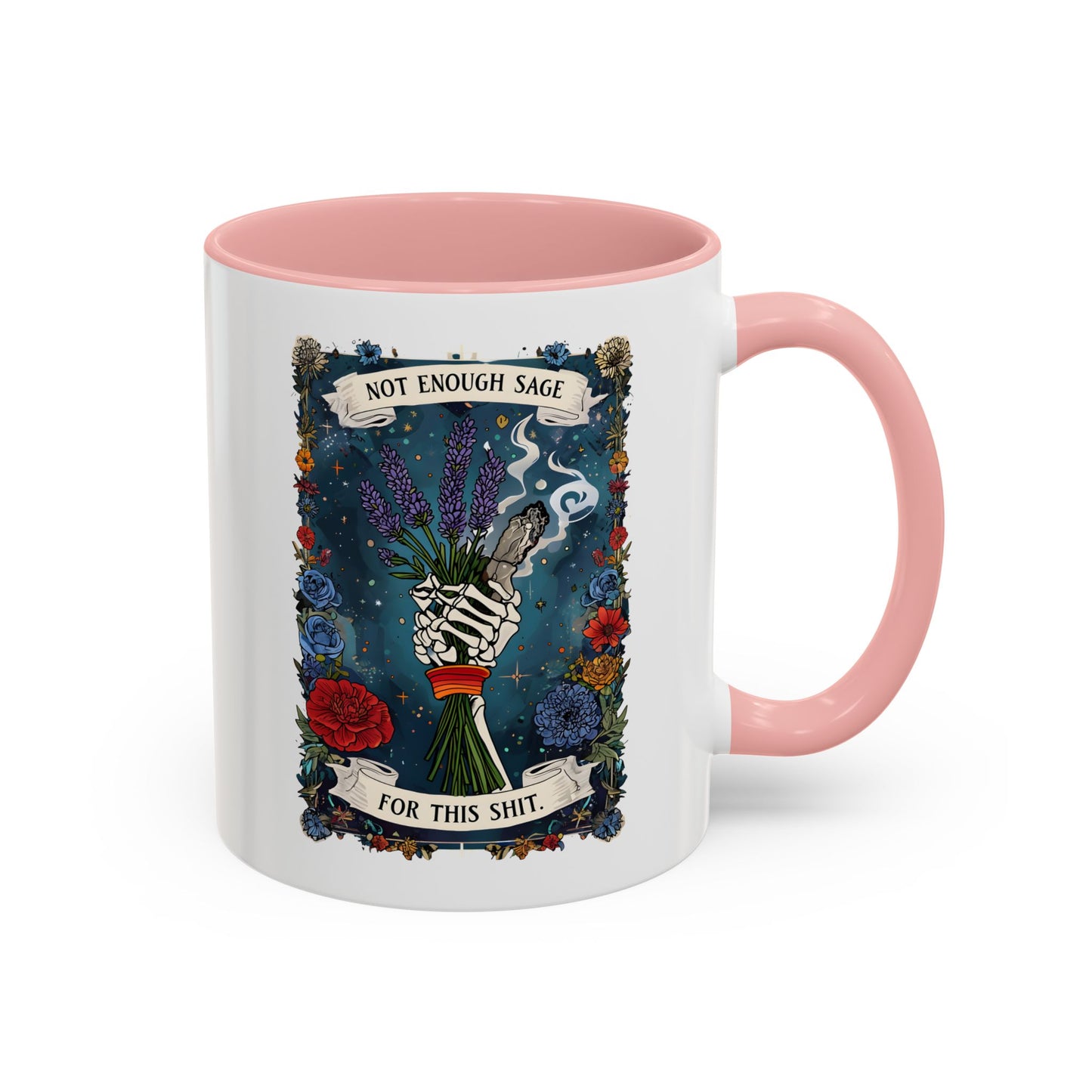 Not Enough Sage For This Stuff Mug | Funny Witchy Coffee Cup | Custom Made Mystic Gift