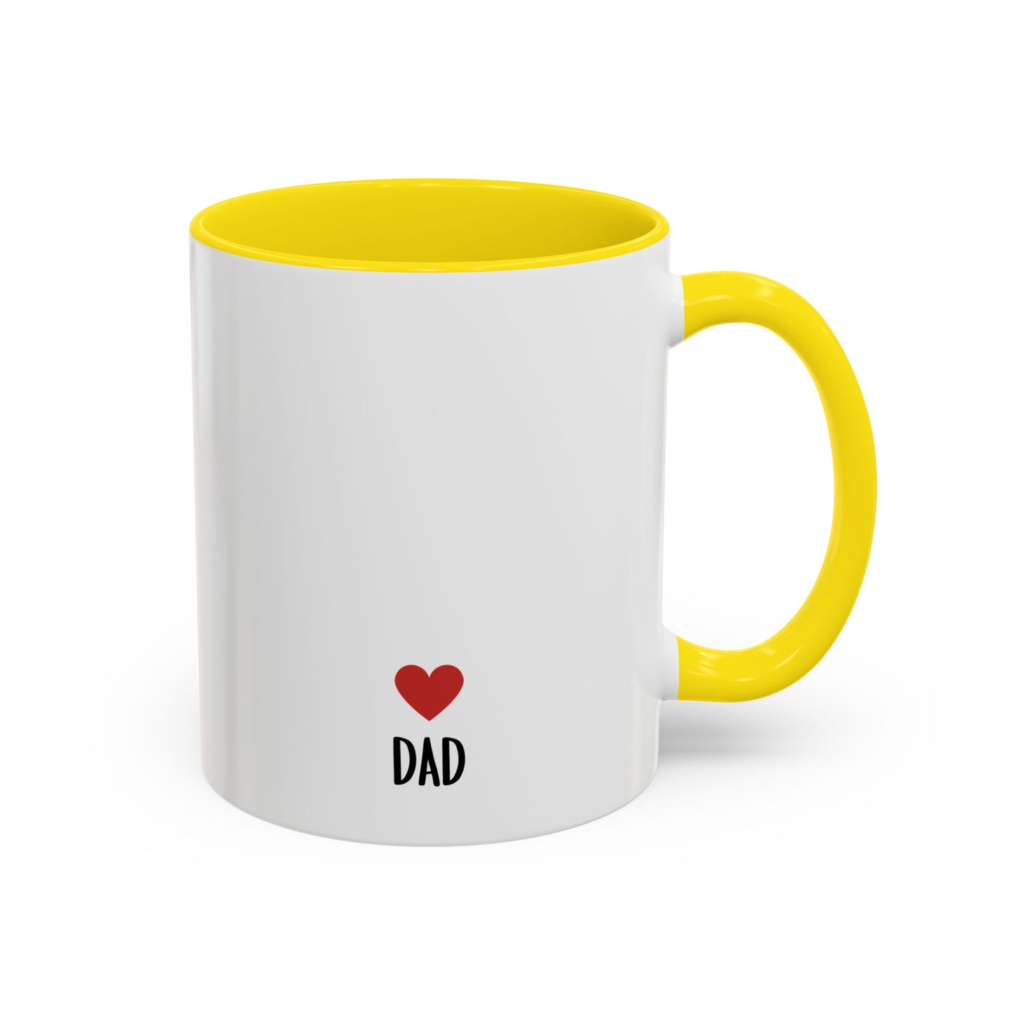 Heart Dad Mug – Minimalist Father’s Day Gift | Simple and Thoughtful Coffee Mug for Dad