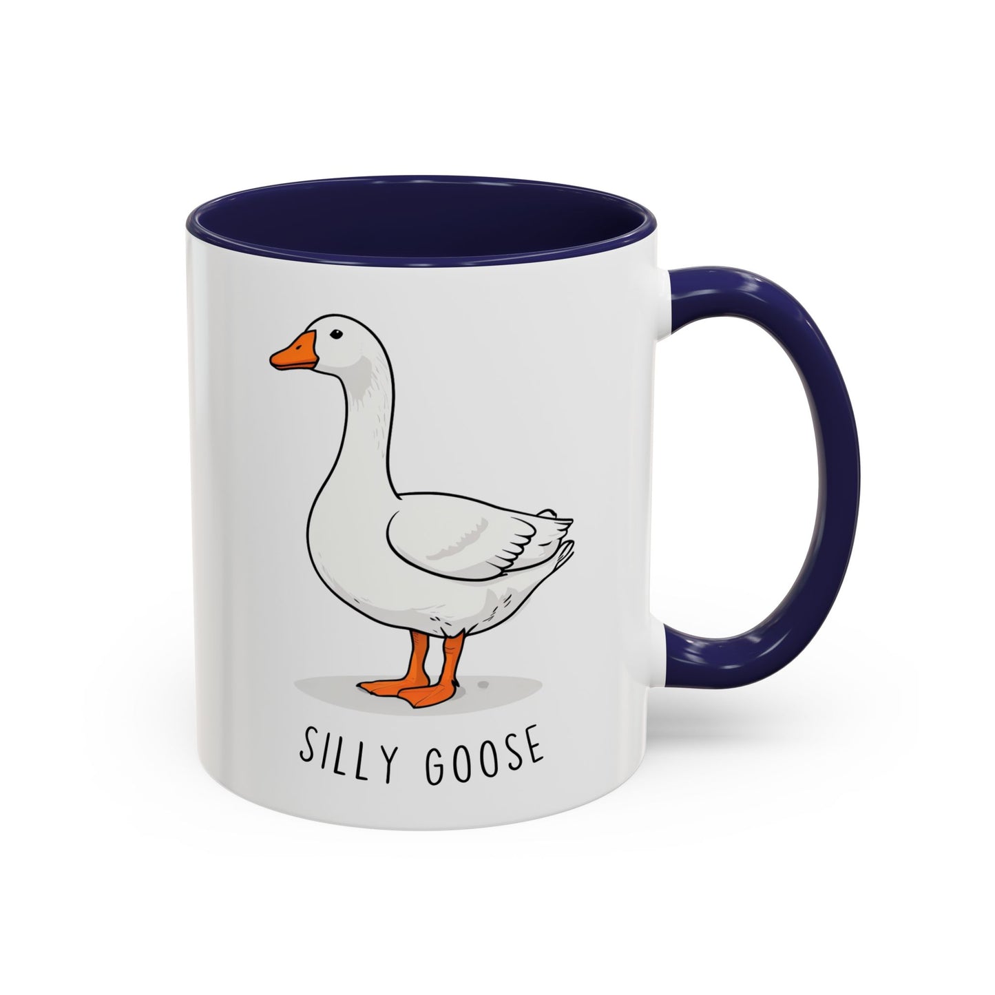 Silly Goose Mug – Funny Cute Goose Coffee Cup | Adorable Animal Mug | Custom Made Gift
