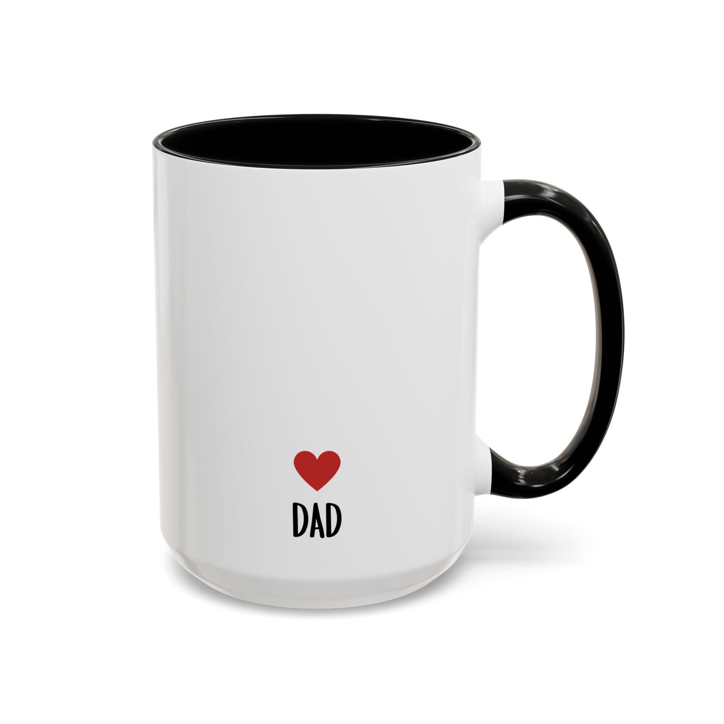 Heart Dad Mug – Minimalist Father’s Day Gift | Simple and Thoughtful Coffee Mug for Dad
