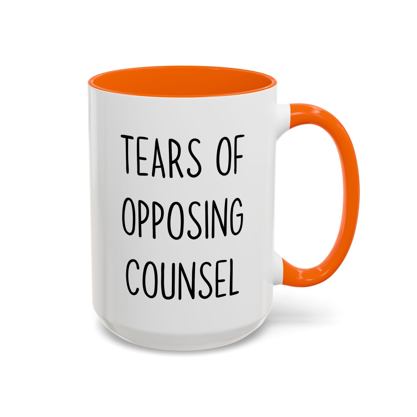 Tears of Opposing Counsel Mug | Funny Lawyer Gift | Custom Made Attorney Coffee Cup