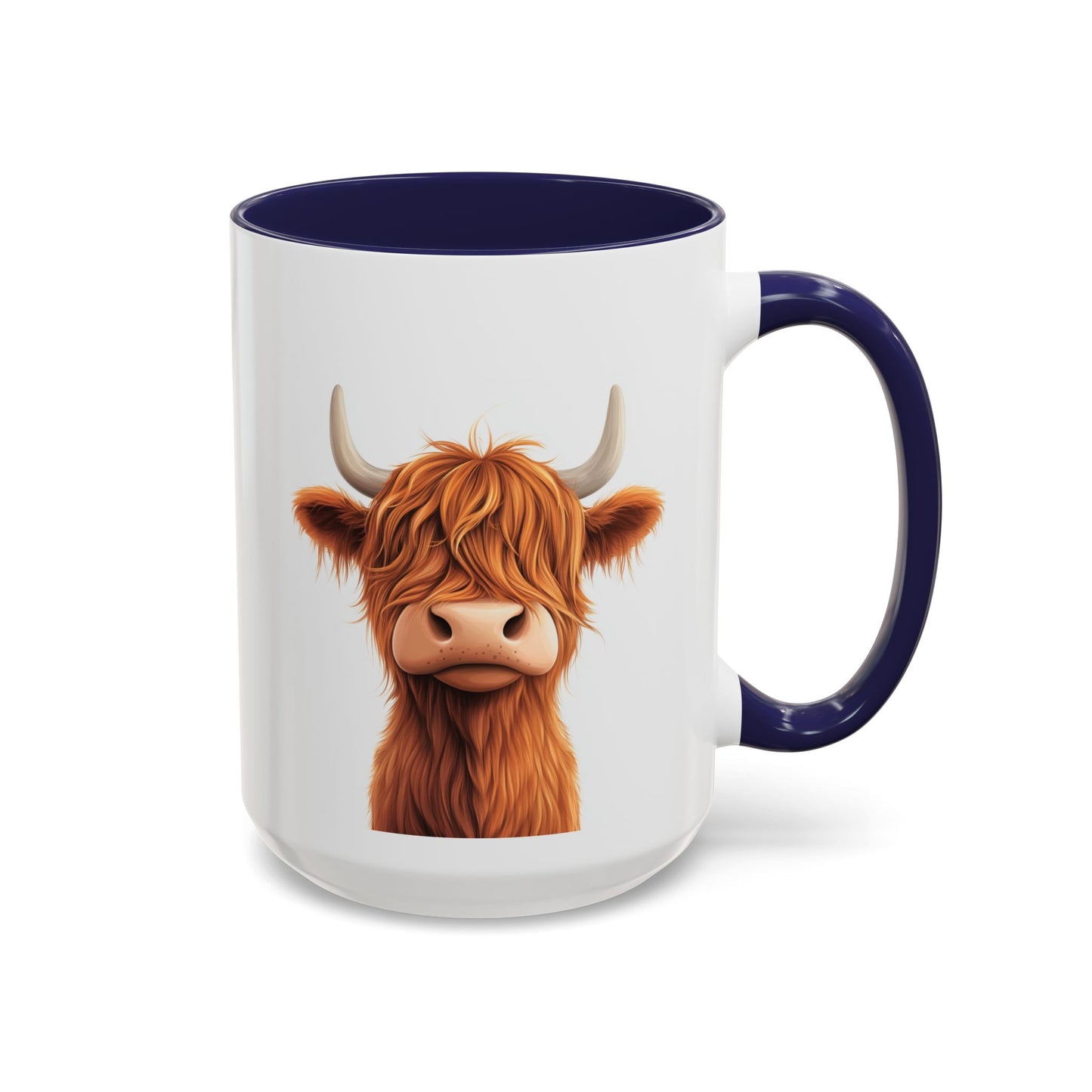Highland Cow Mug | Custom Made Farmhouse Coffee Cup for Animal Lovers