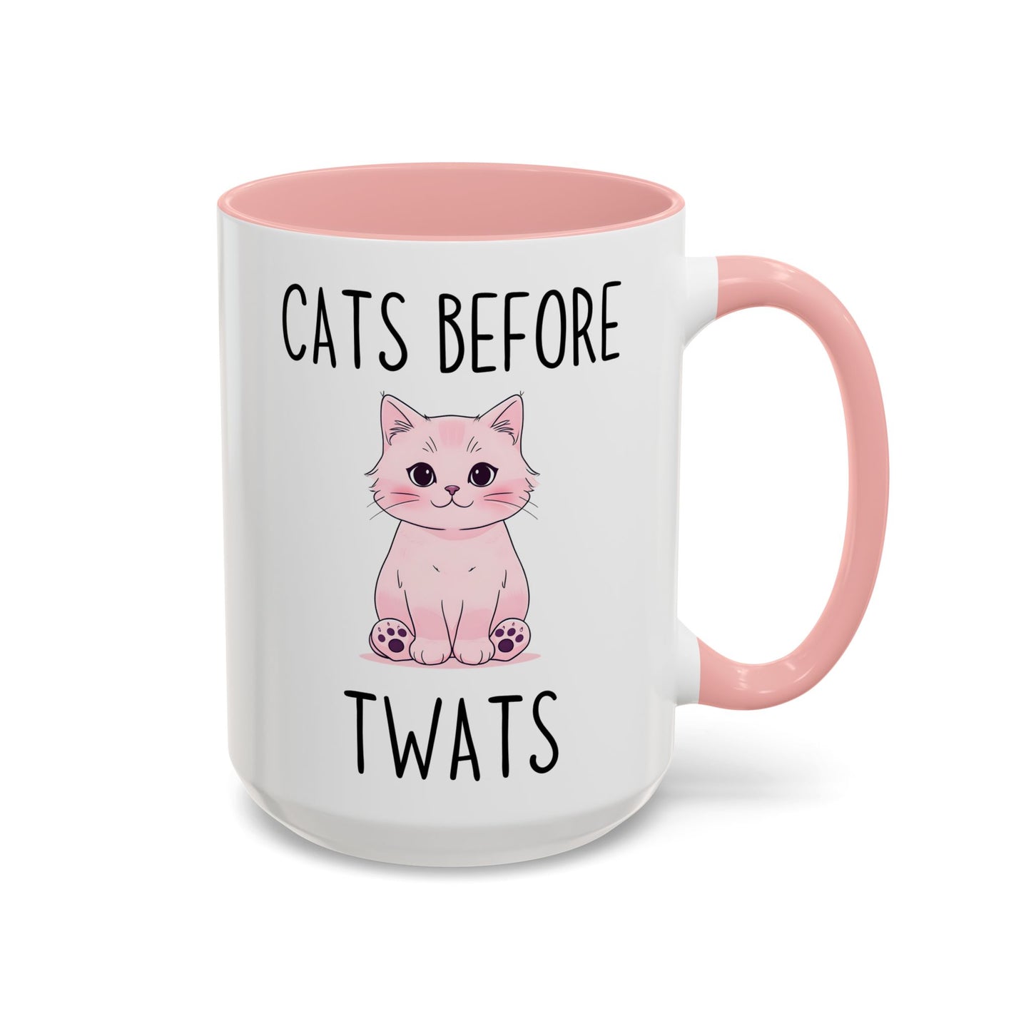 Cats Before People Mug | Funny Cat Lover Coffee Cup | Custom Made Sassy Gift