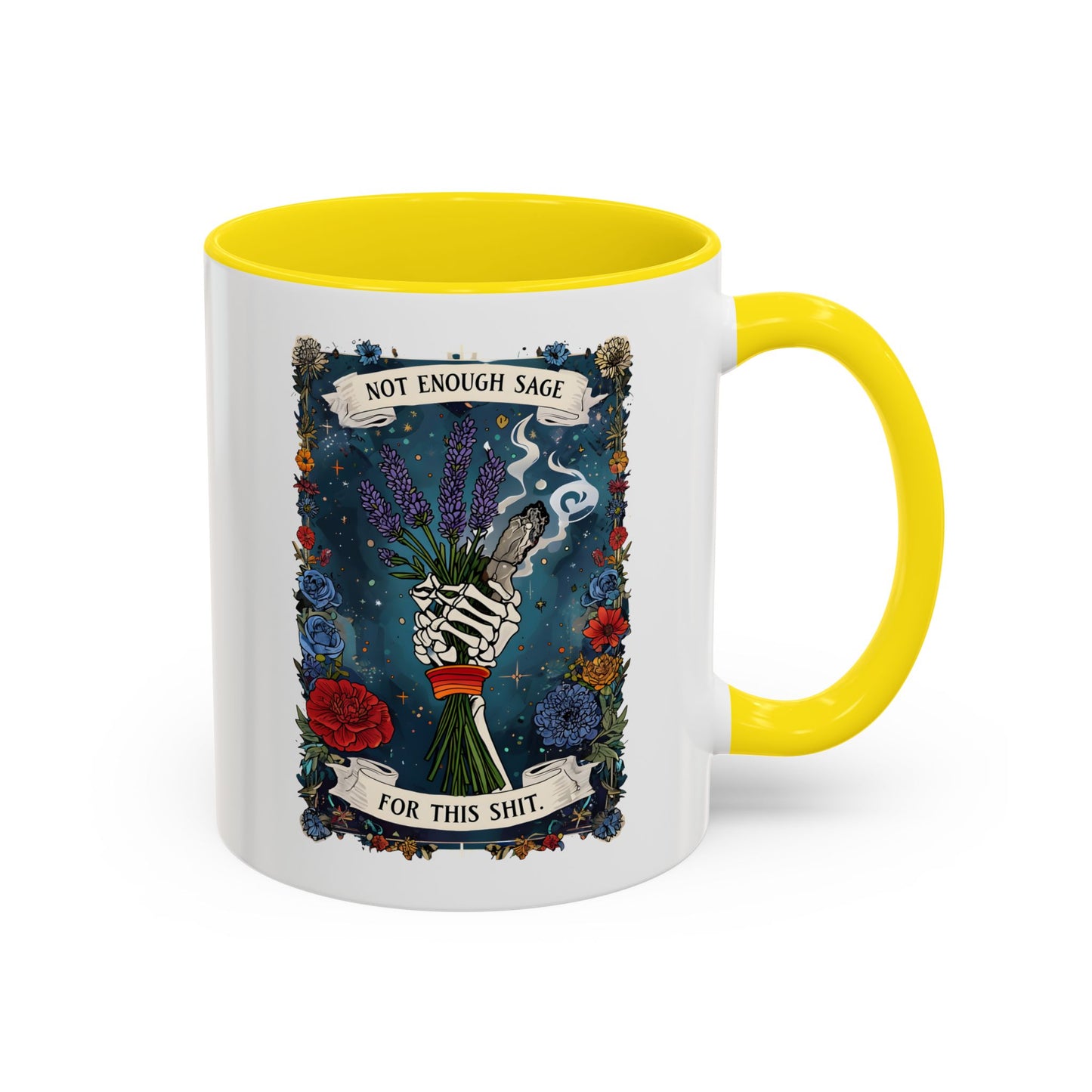 Not Enough Sage For This Stuff Mug | Funny Witchy Coffee Cup | Custom Made Mystic Gift