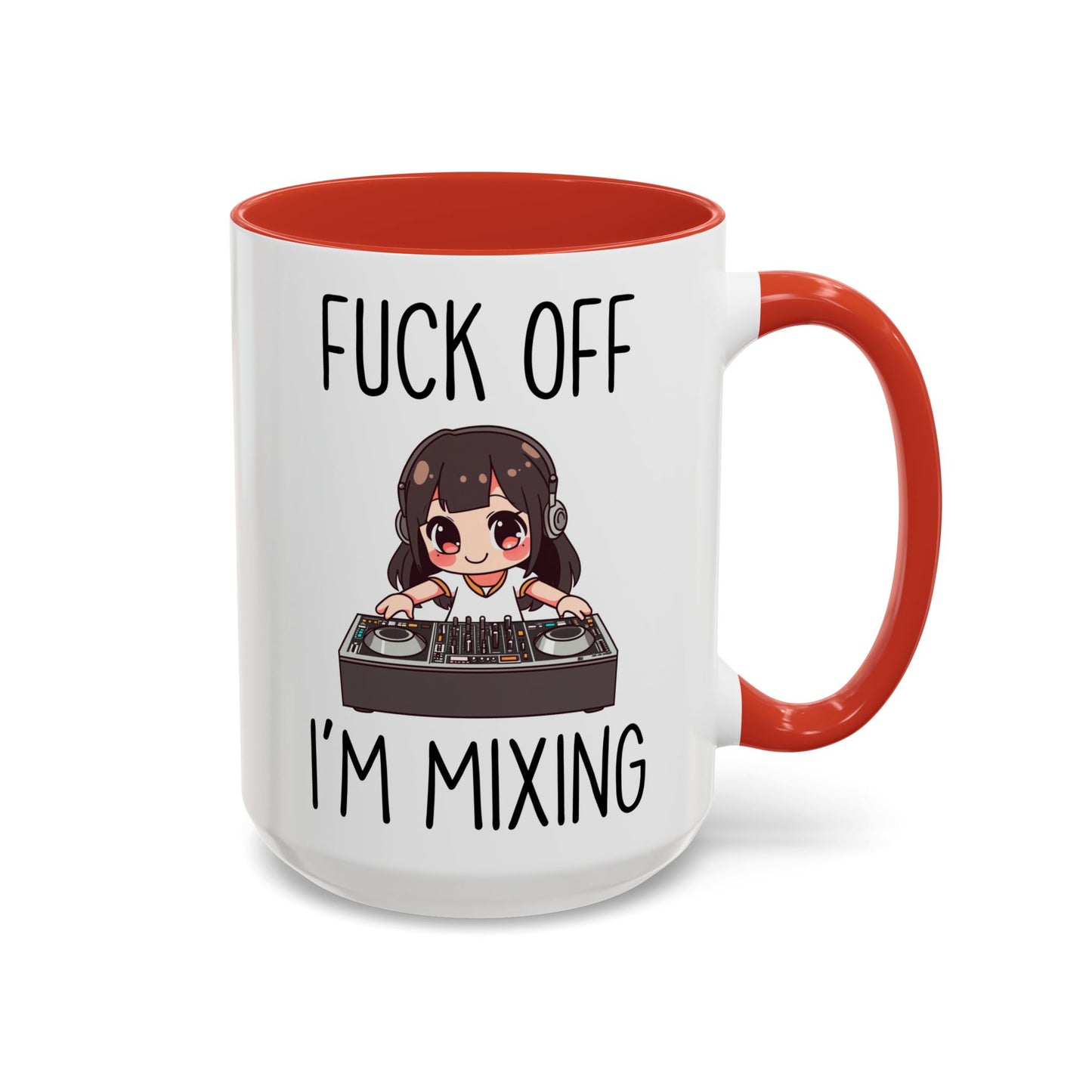 Back Off I’m Mixing DJ Mug | Funny DJ Gift | Custom Made Music Lover Coffee Cup