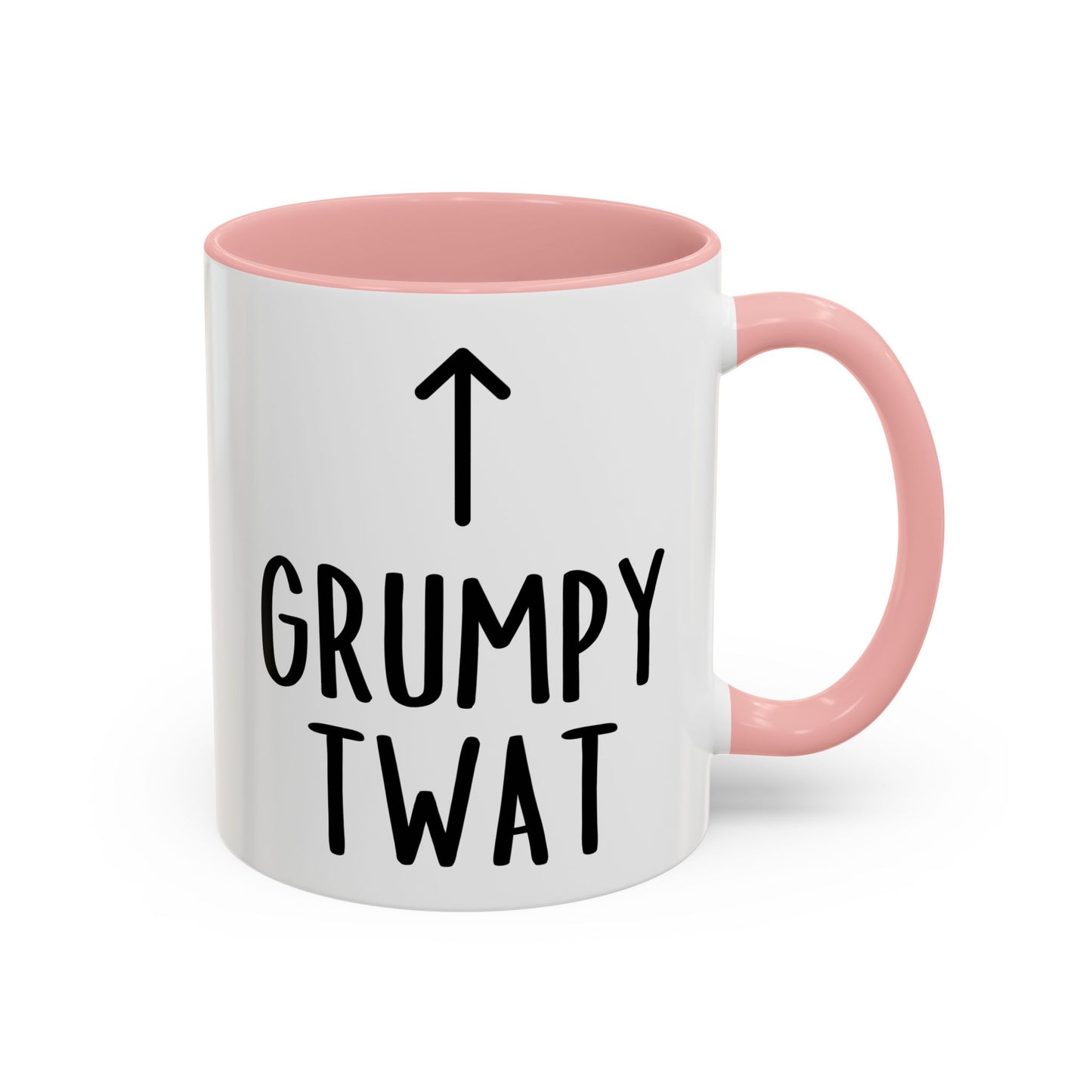 Grumpy Twat Mug – Funny Rude Coffee Cup | Custom Made Sarcastic Gift for Grumpy People